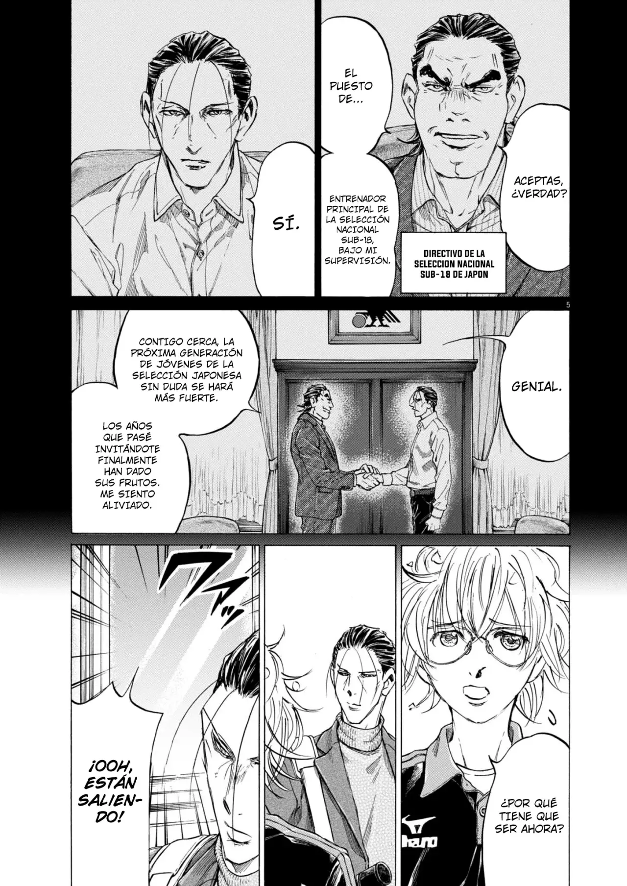 Read Ao ashi Español Manga Online