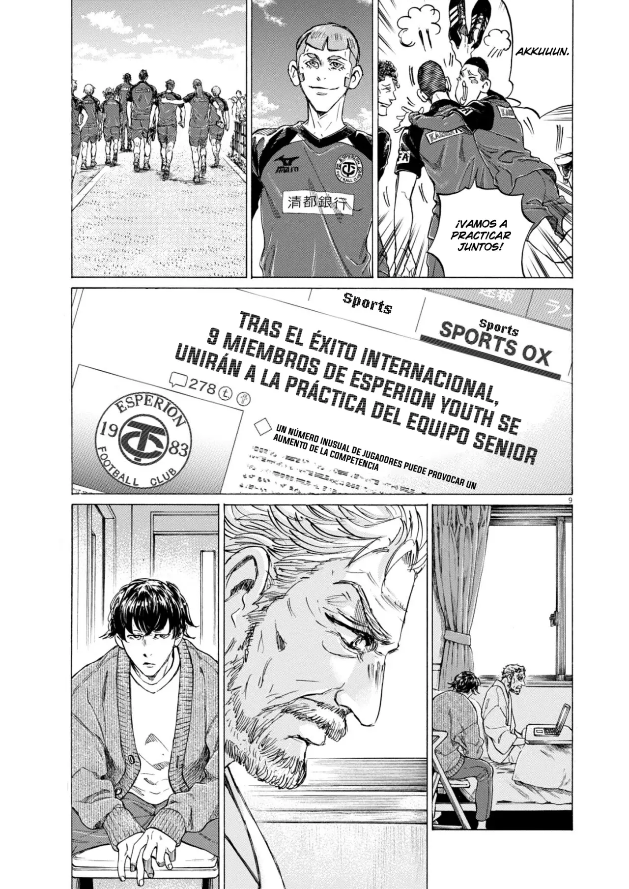 Read Ao ashi Español Manga Online