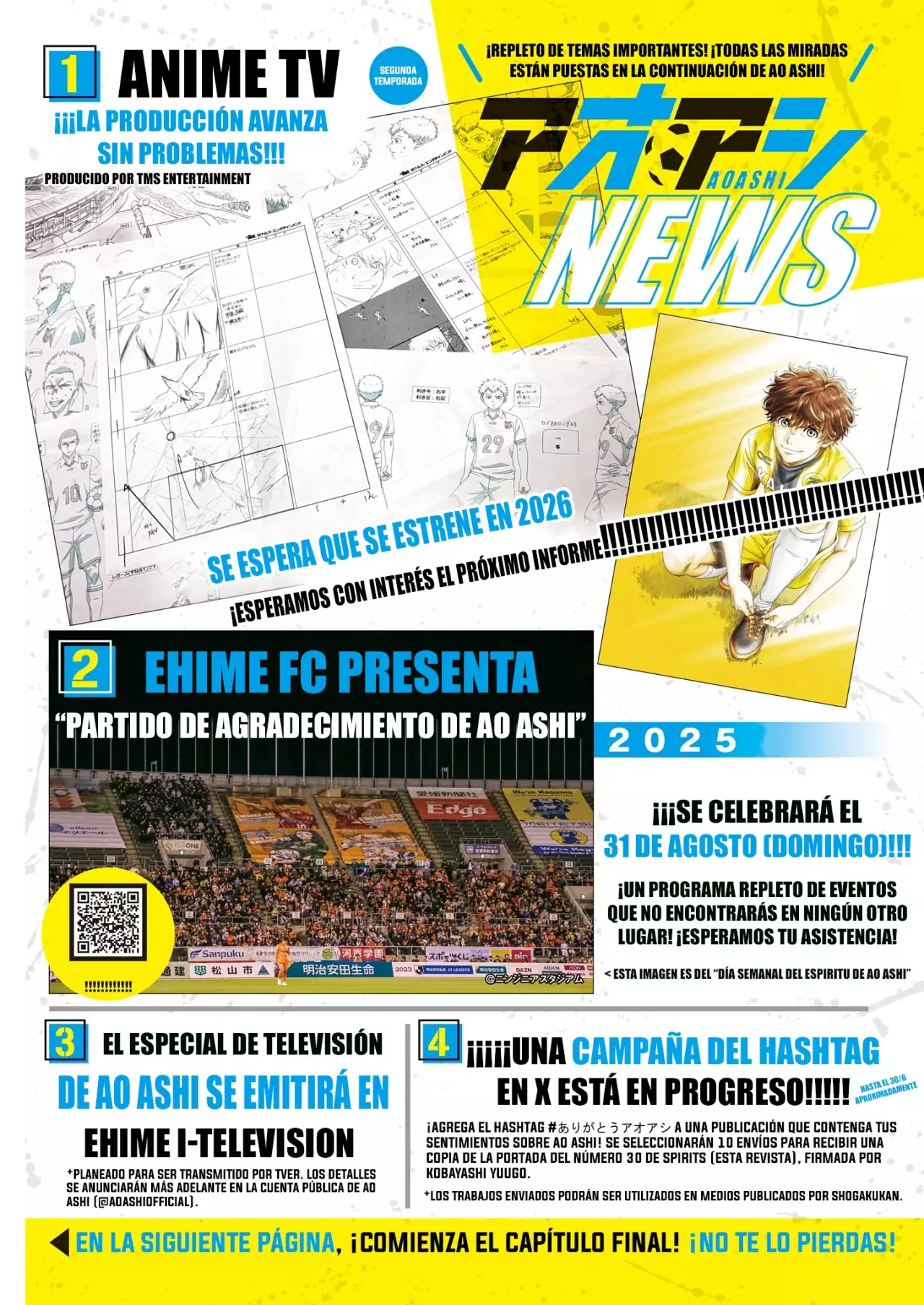 Read Ao ashi Español Manga Online