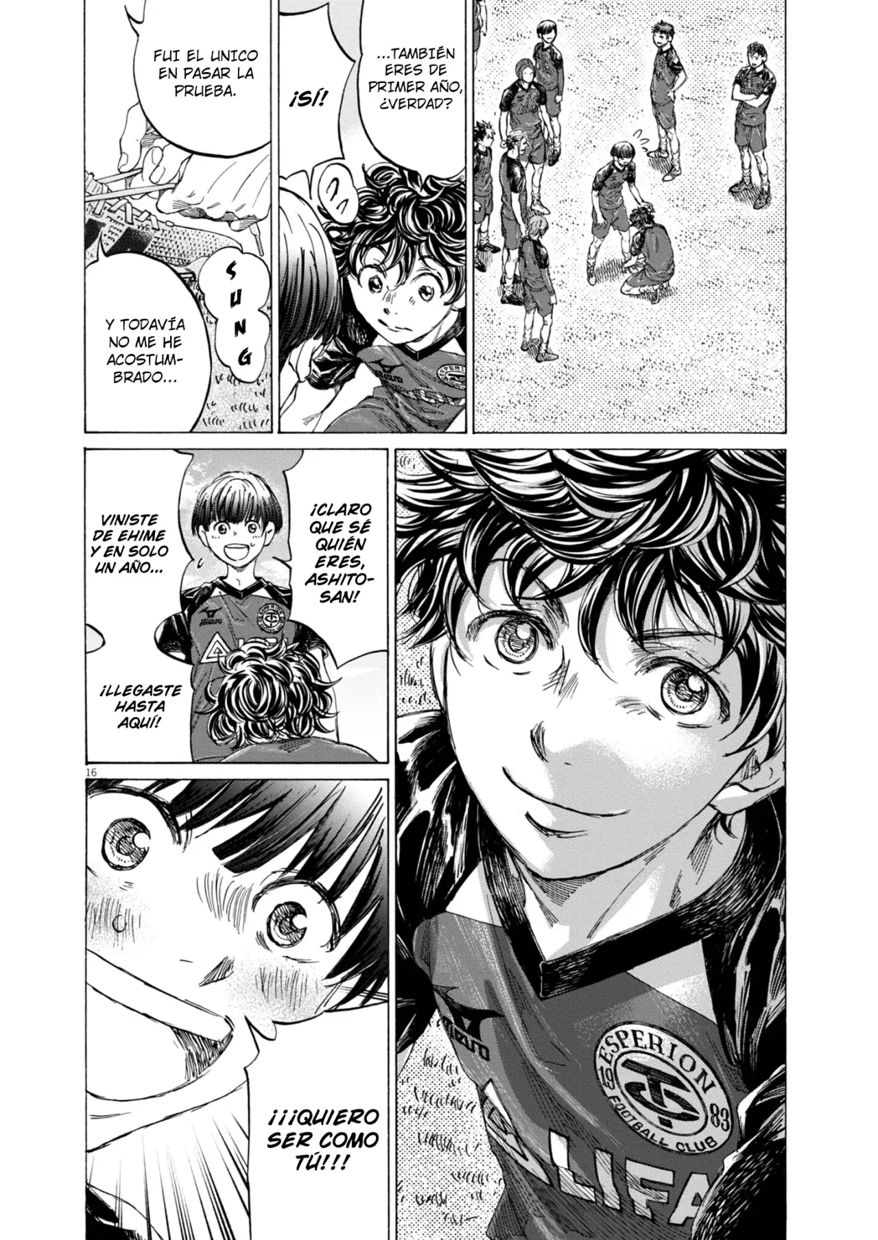 Read Ao ashi Español Manga Online