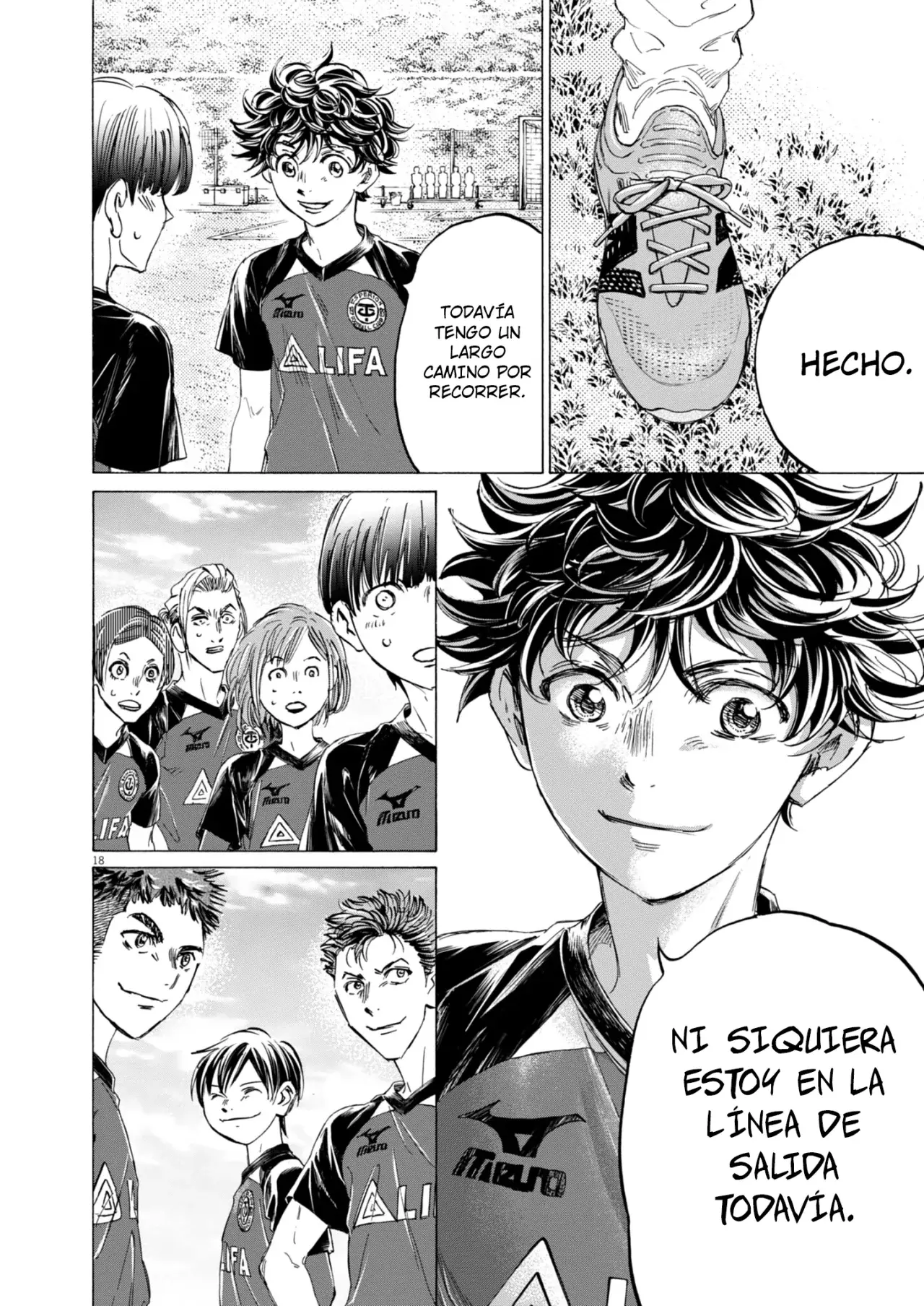 Read Ao ashi Español Manga Online