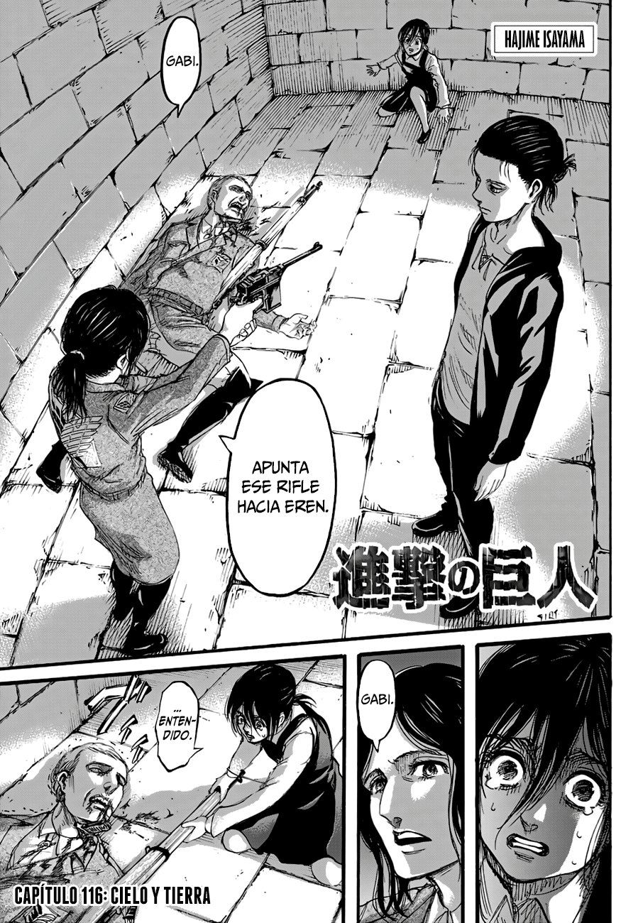 Read Attack on Titan Español Manga Online