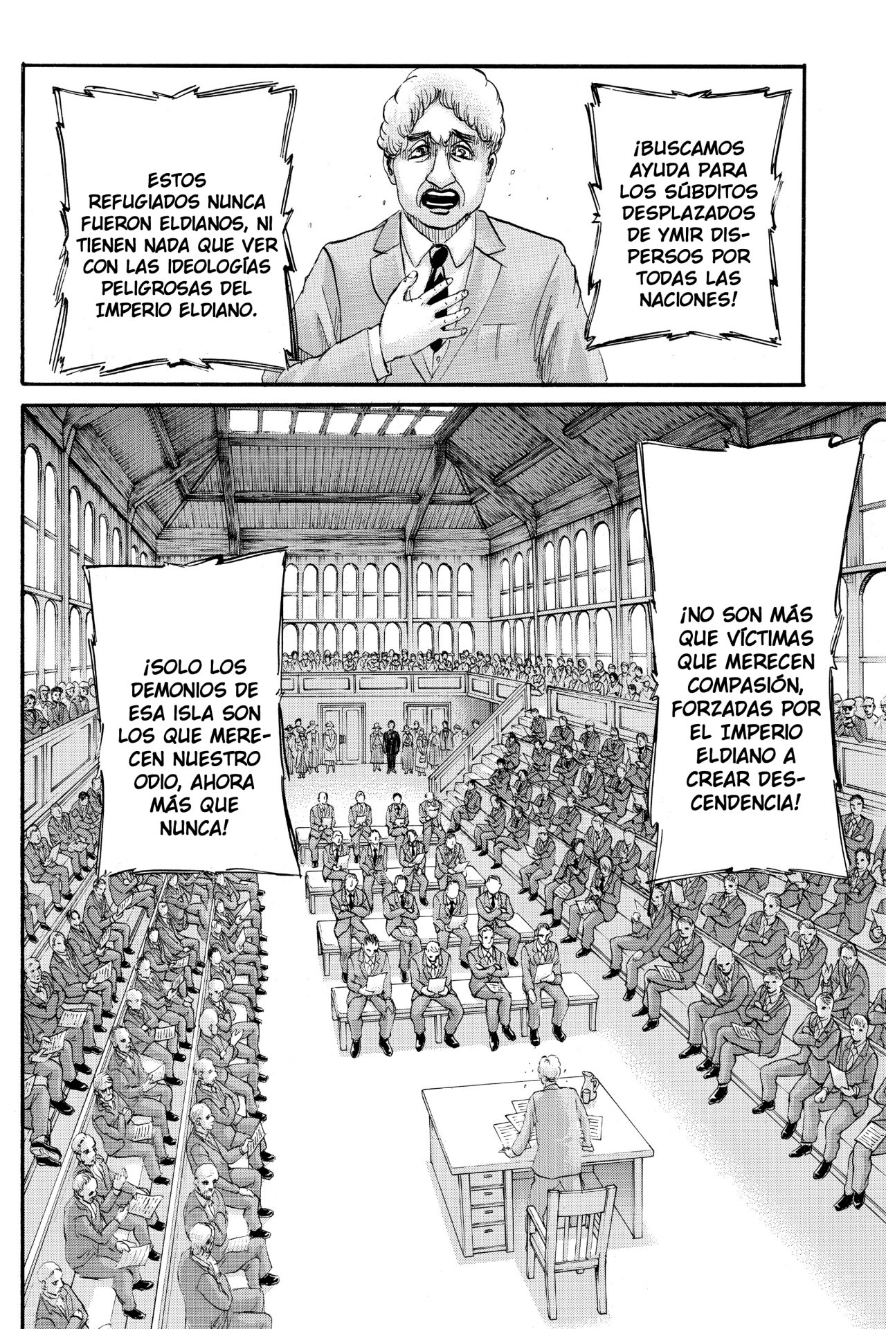 Read Attack on Titan Español Manga Online