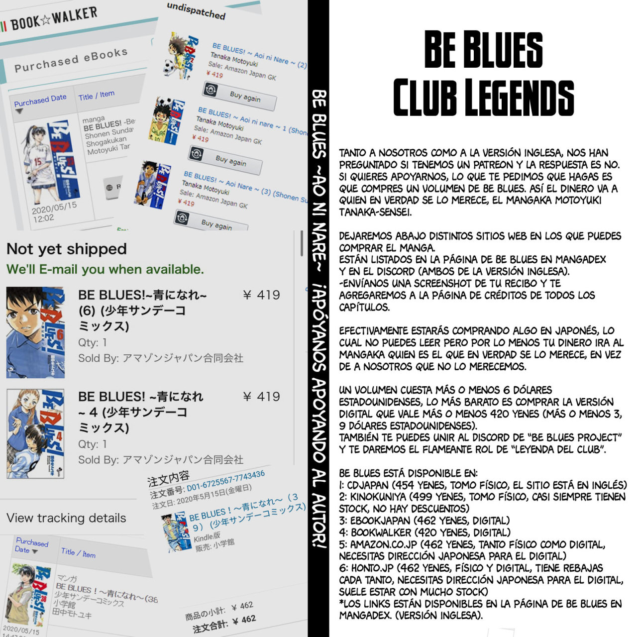 Read Be Blues! Ao ni nare Español Manga Online