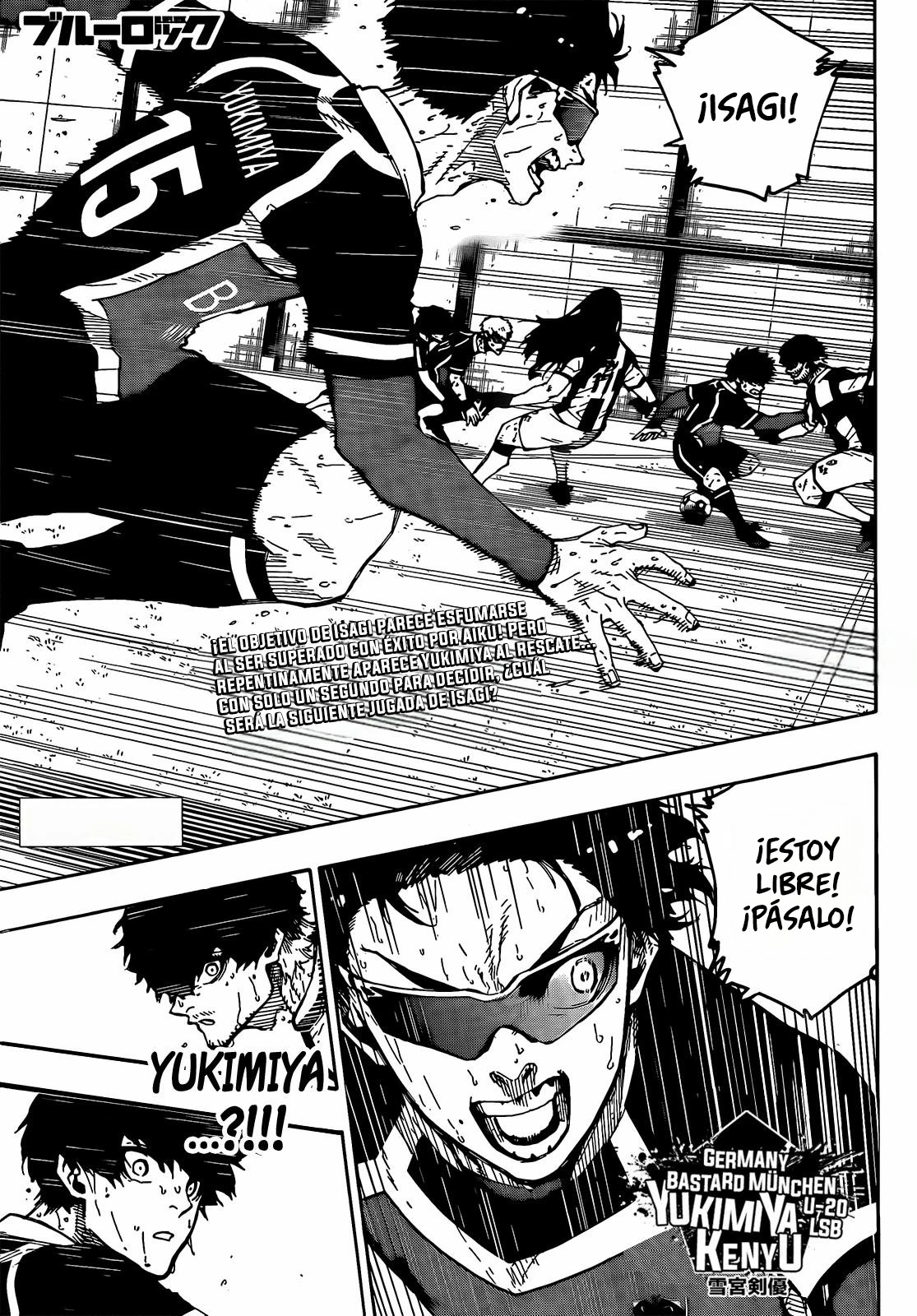 Read Blue Lock Español Manga Online