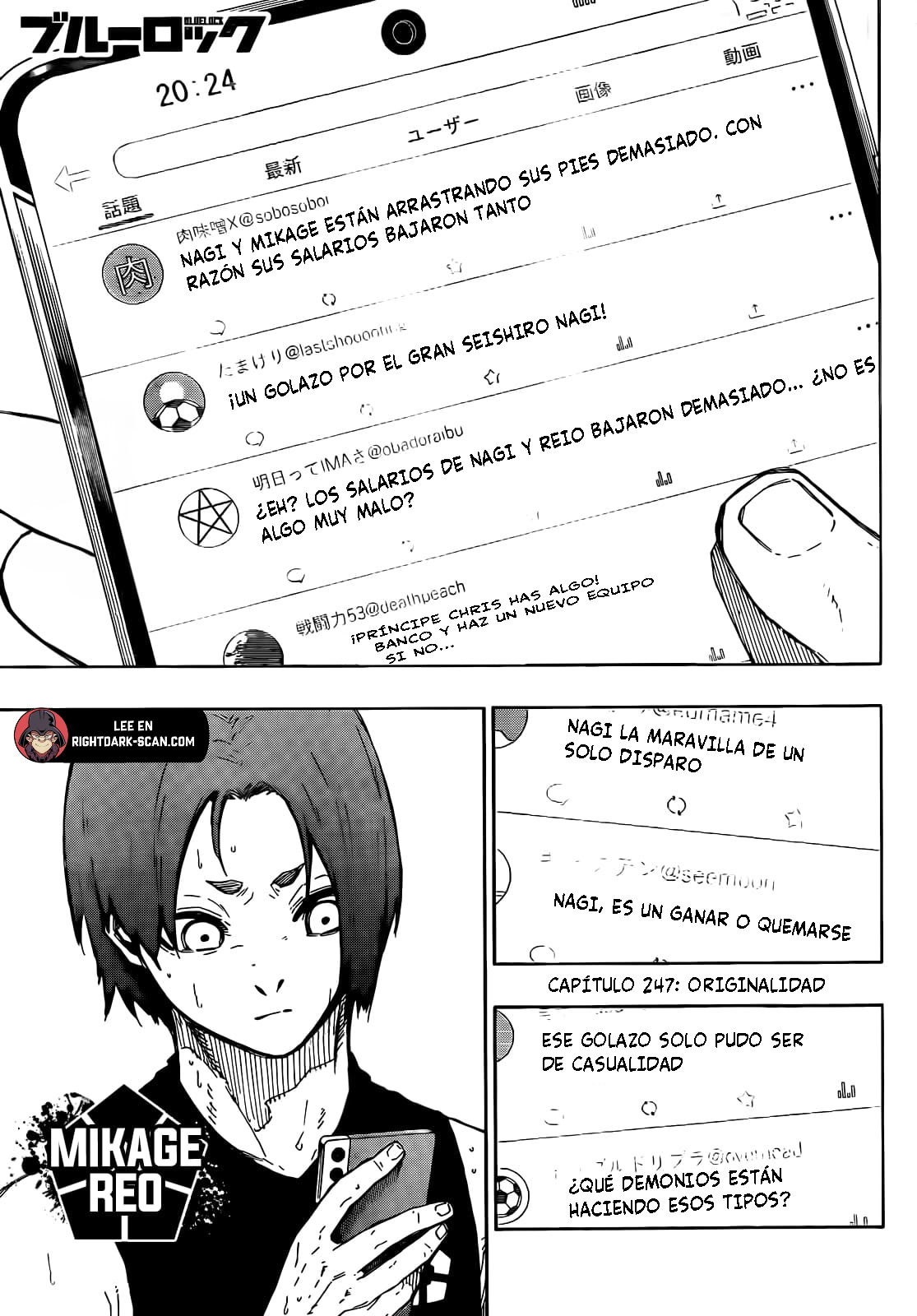 Read Blue Lock Español Manga Online