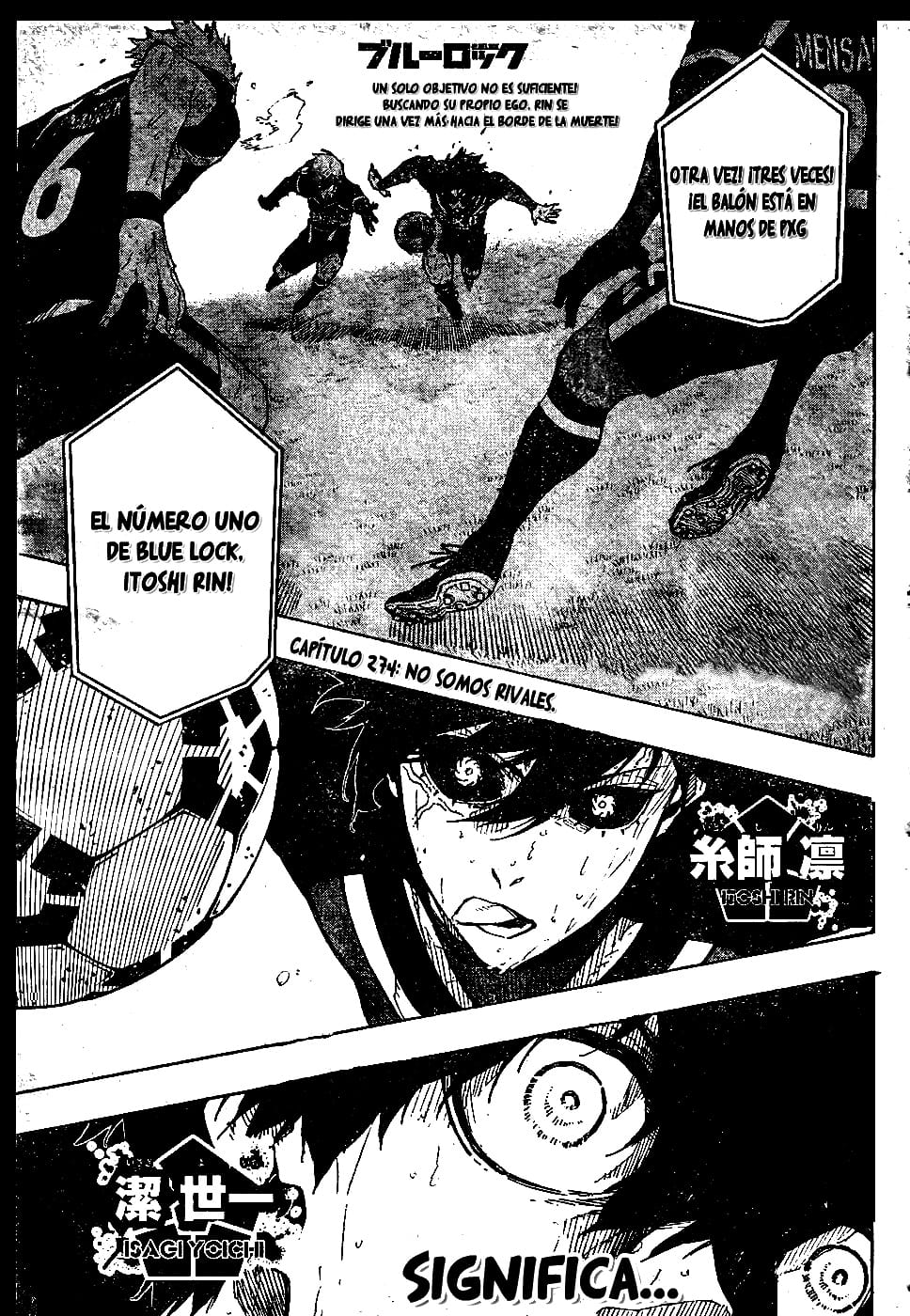 Read Blue Lock Español Manga Online