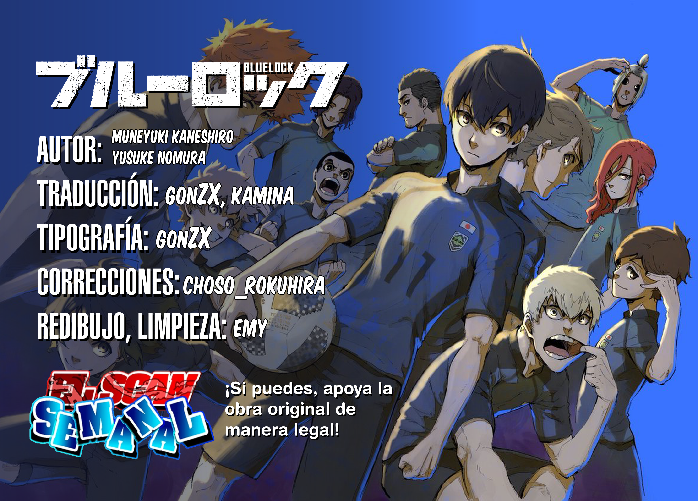 Read Blue Lock Español Manga Online