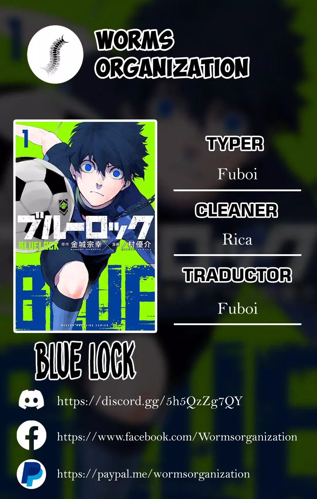 Read Blue Lock Español Manga Online