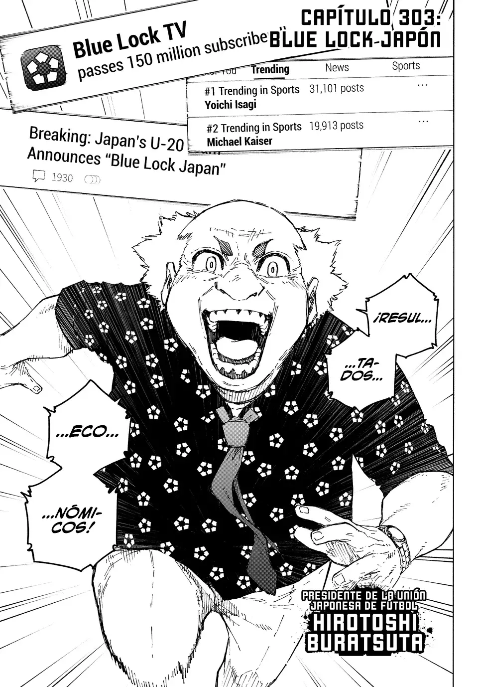 Read Blue Lock Español Manga Online