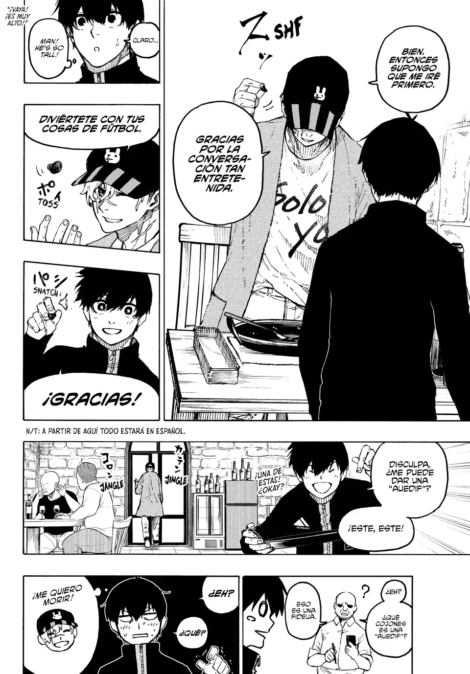 Read Blue Lock Español Manga Online