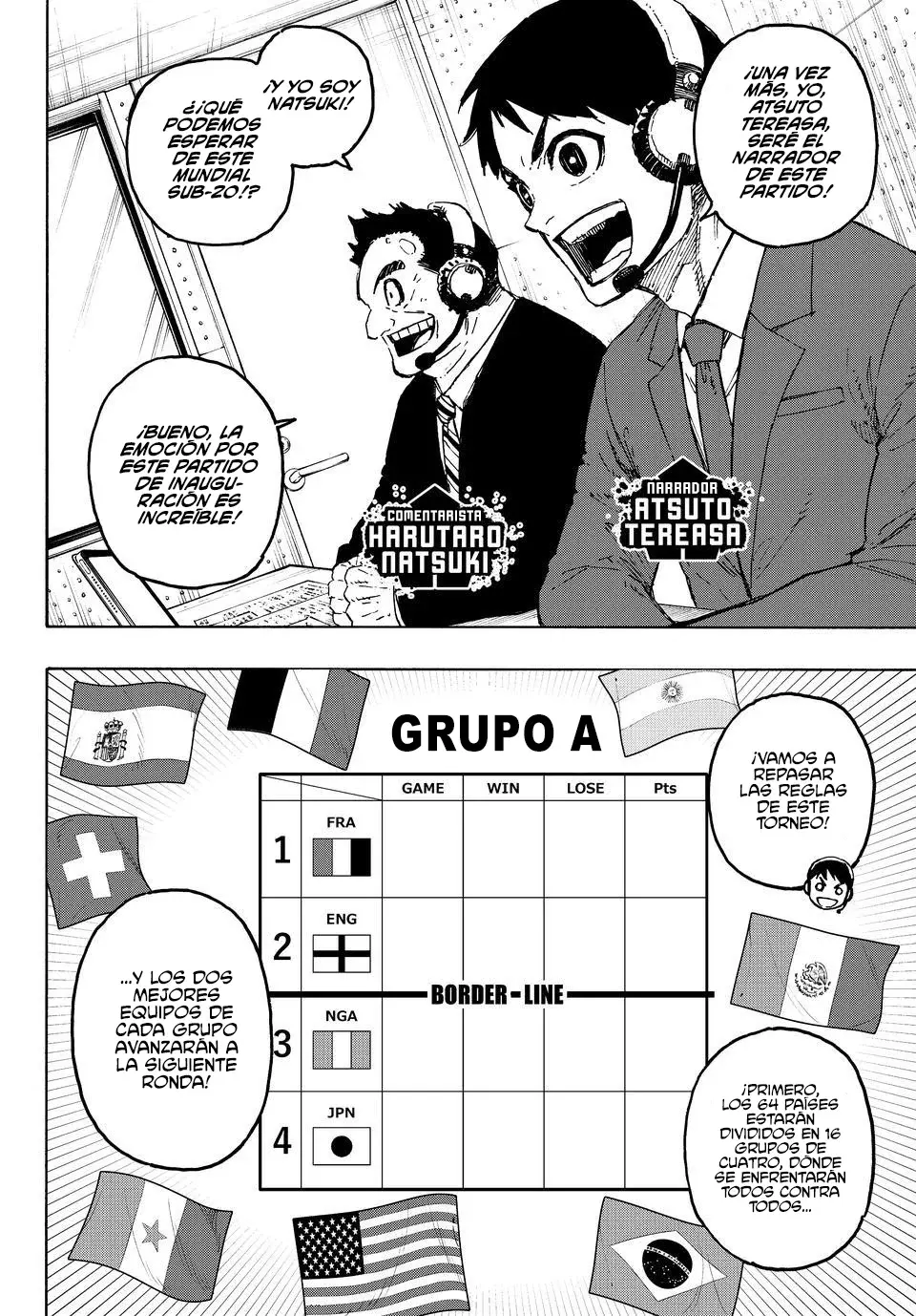 Read Blue Lock Español Manga Online