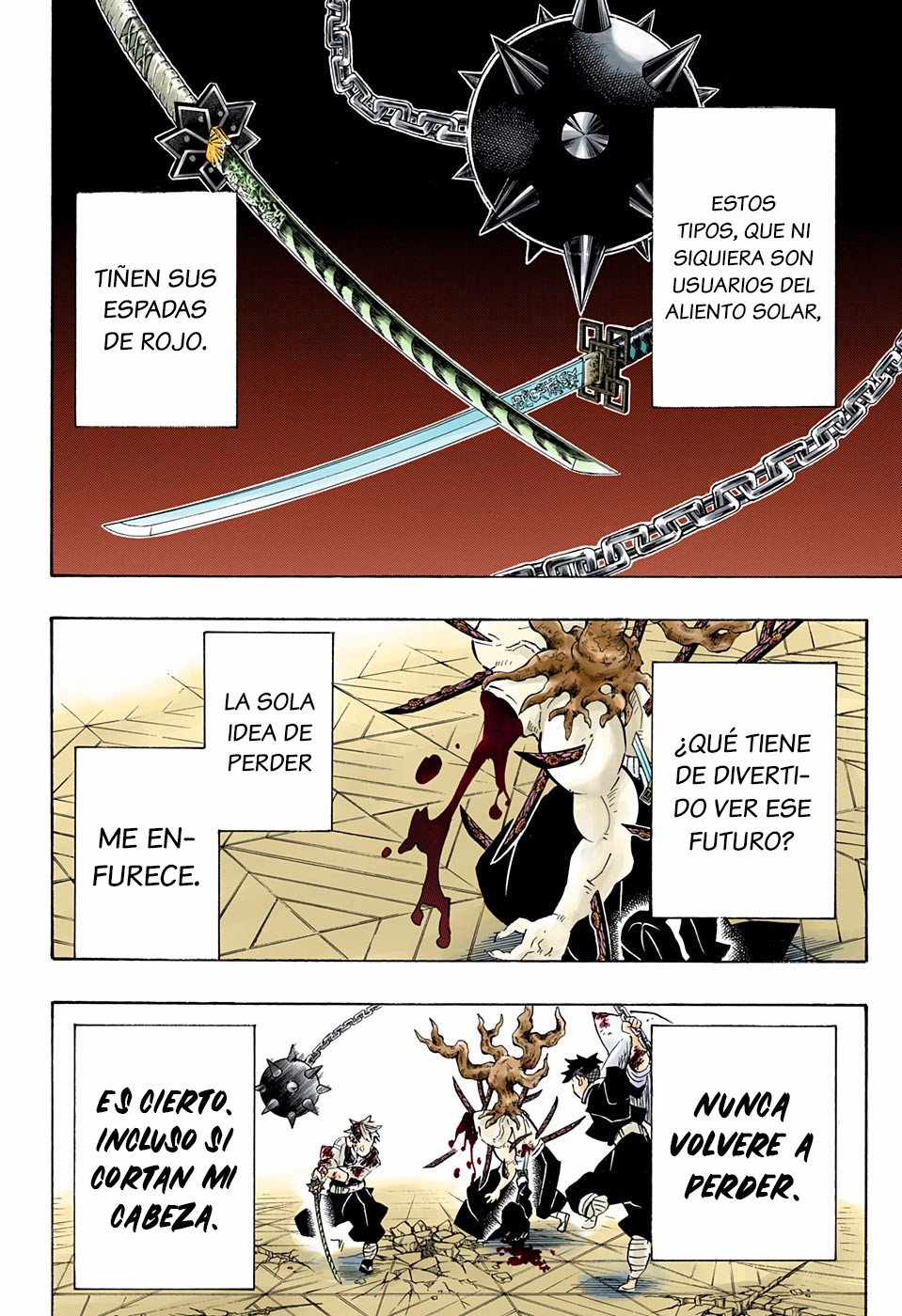 Read Demon Slayer_ Kimetsu no Yaiba Español Manga Online