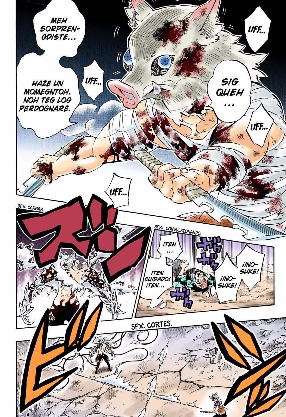 Read Demon Slayer_ Kimetsu no Yaiba Español Manga Online