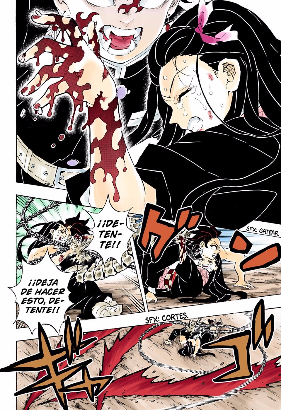 Read Demon Slayer_ Kimetsu no Yaiba Español Manga Online