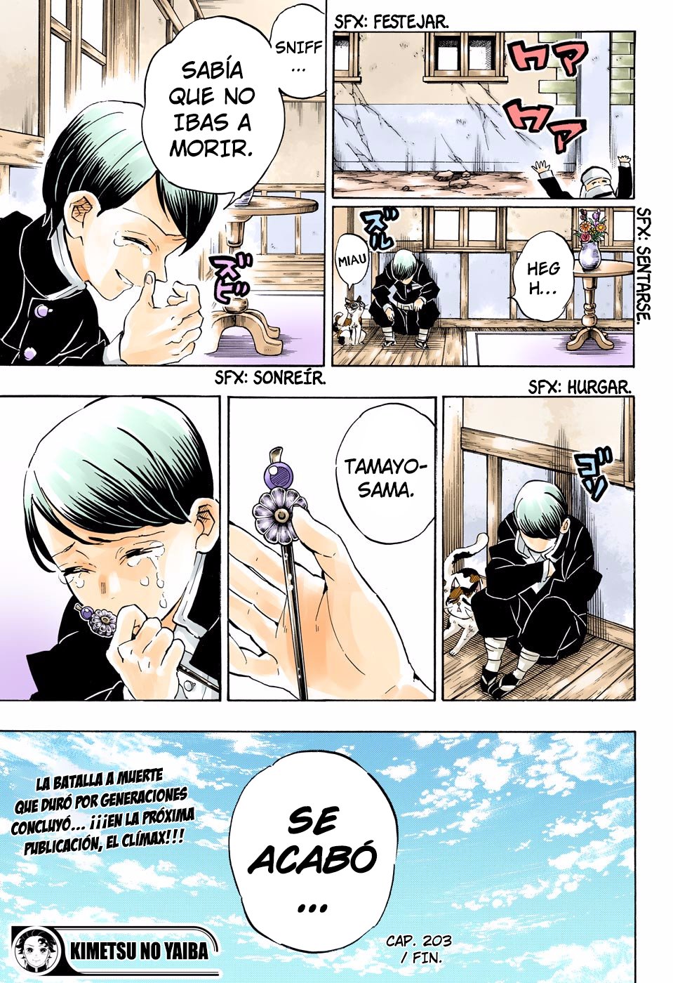 Read Demon Slayer_ Kimetsu no Yaiba Español Manga Online