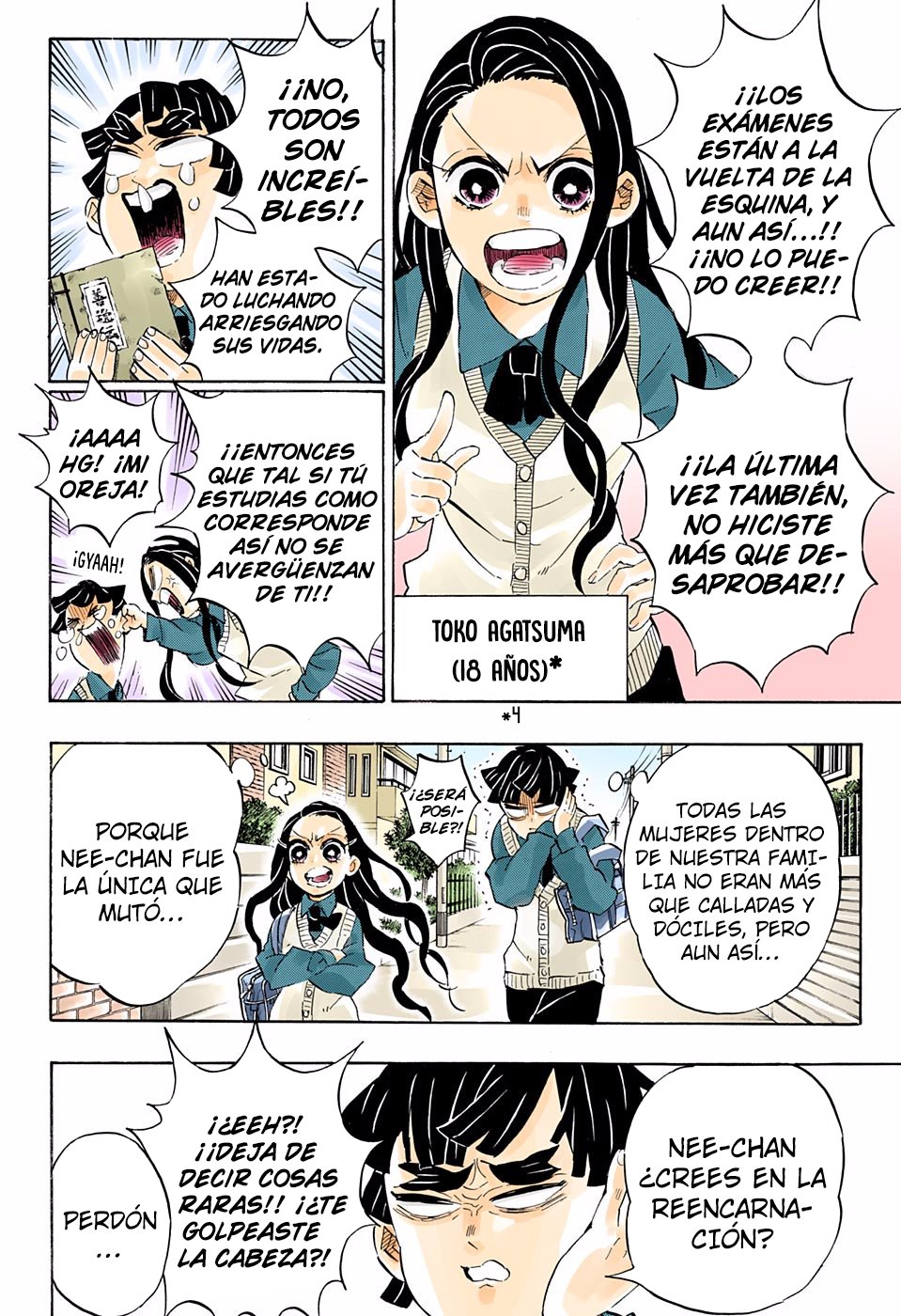 Read Demon Slayer_ Kimetsu no Yaiba Español Manga Online
