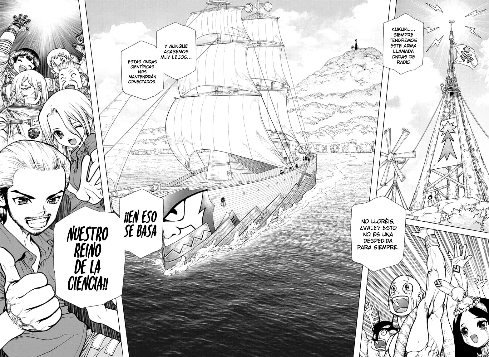 Read Dr. Stone Español Manga Online