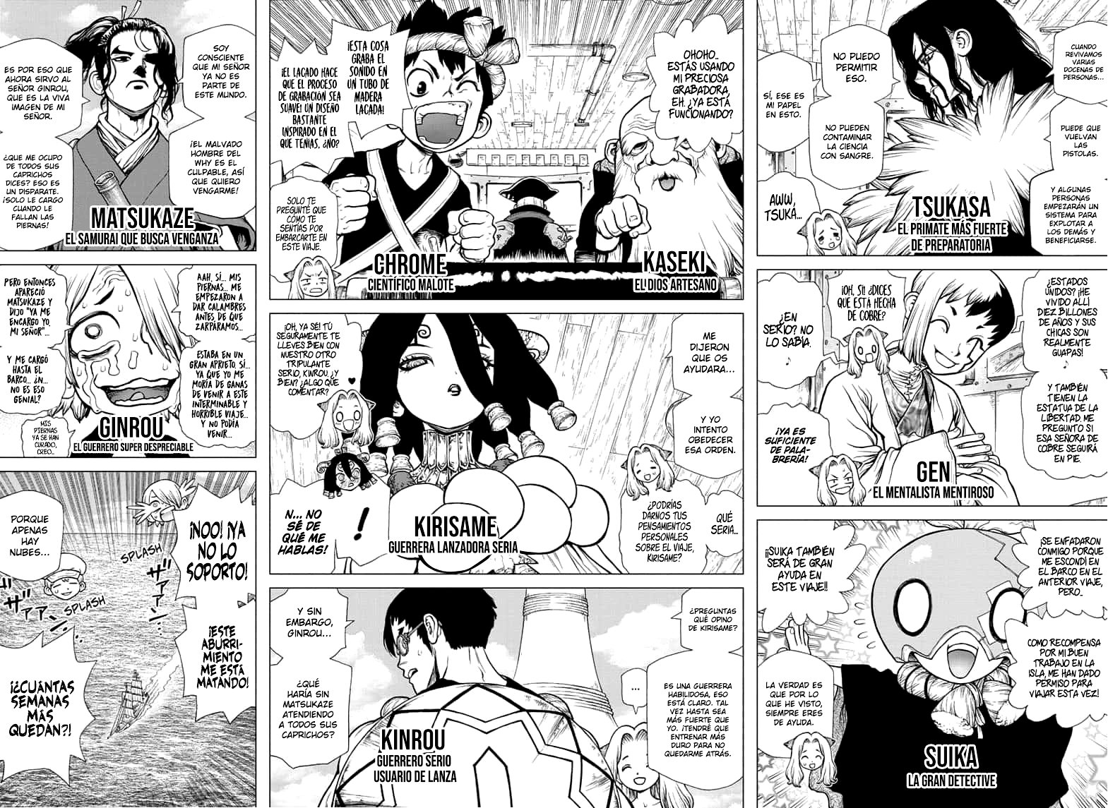 Read Dr. Stone Español Manga Online