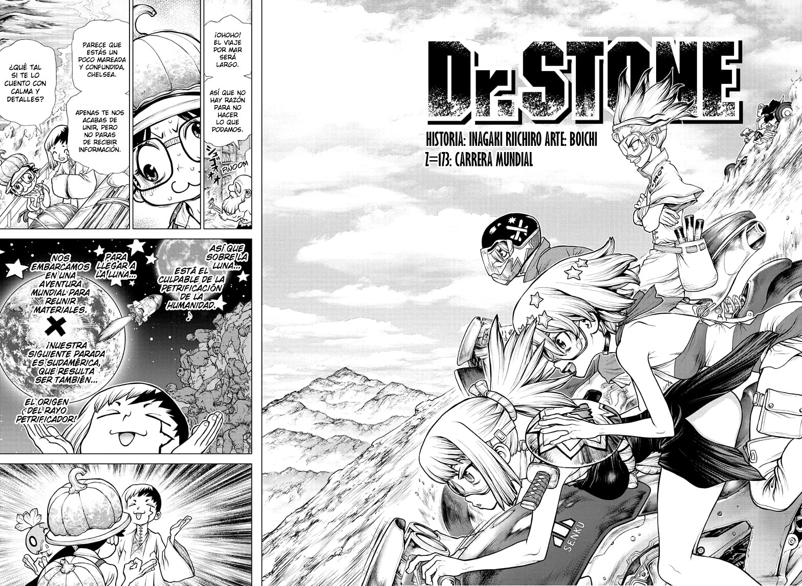 Read Dr. Stone Español Manga Online