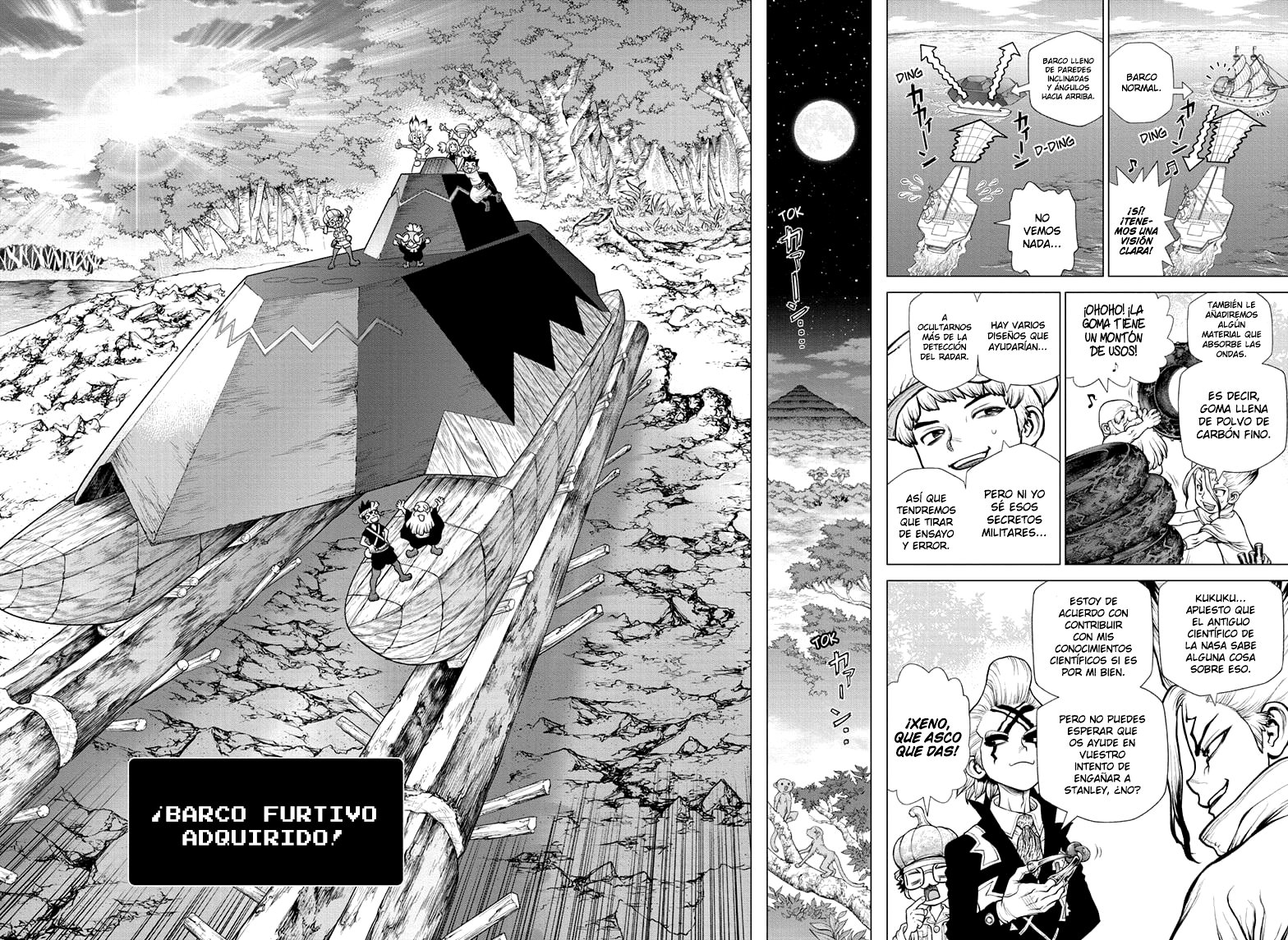 Read Dr. Stone Español Manga Online