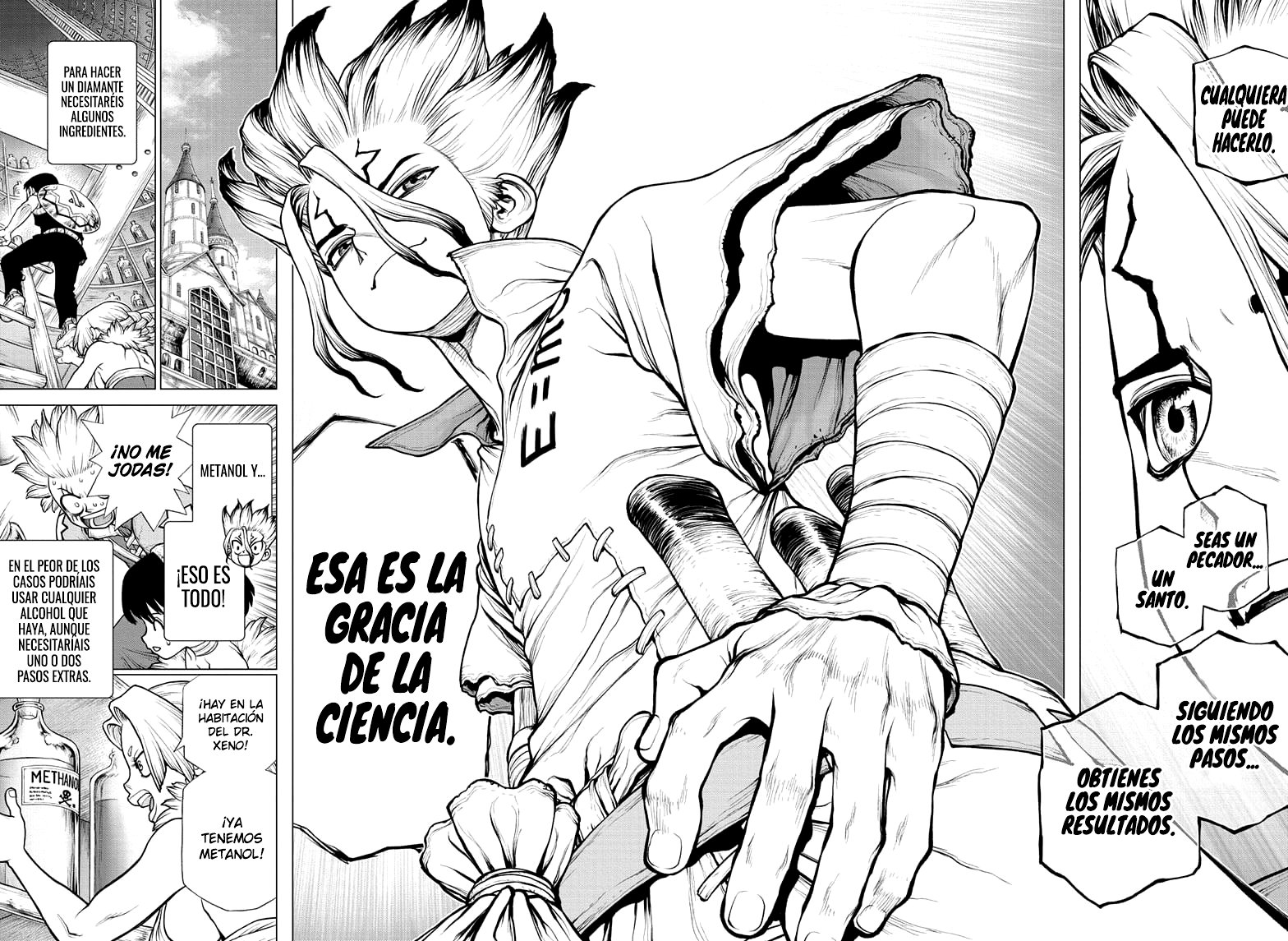 Read Dr. Stone Español Manga Online