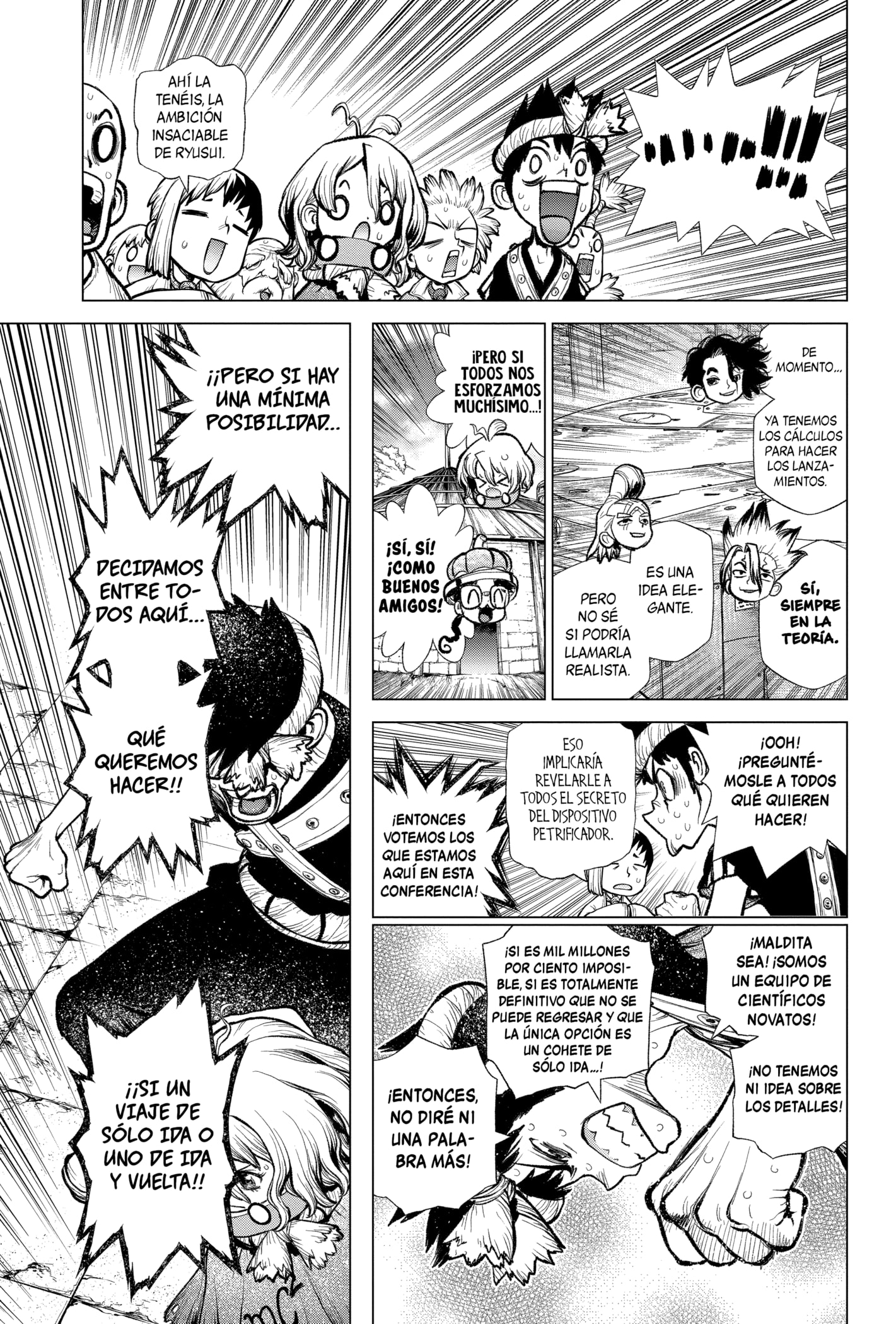 Read Dr. Stone Español Manga Online