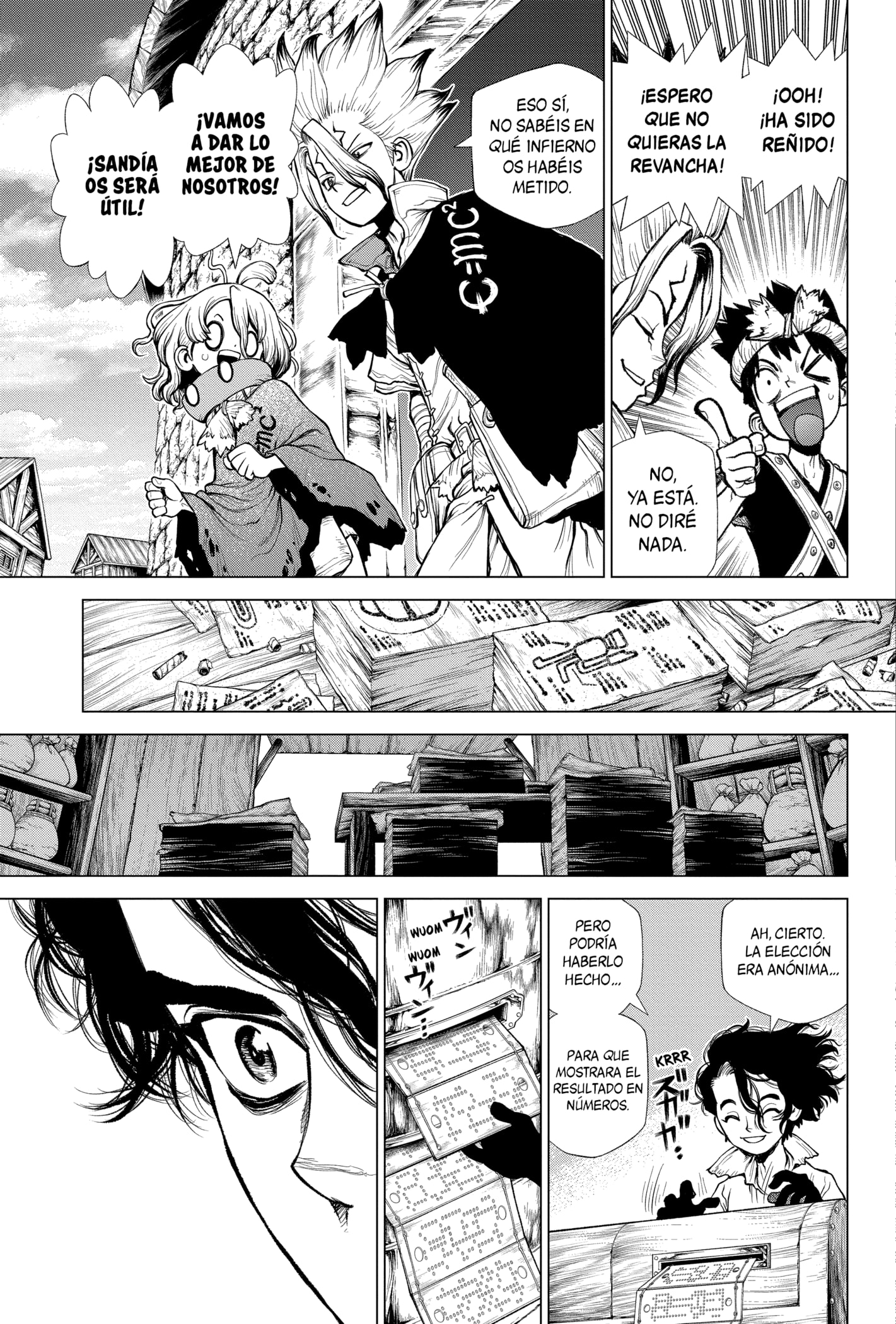 Read Dr. Stone Español Manga Online