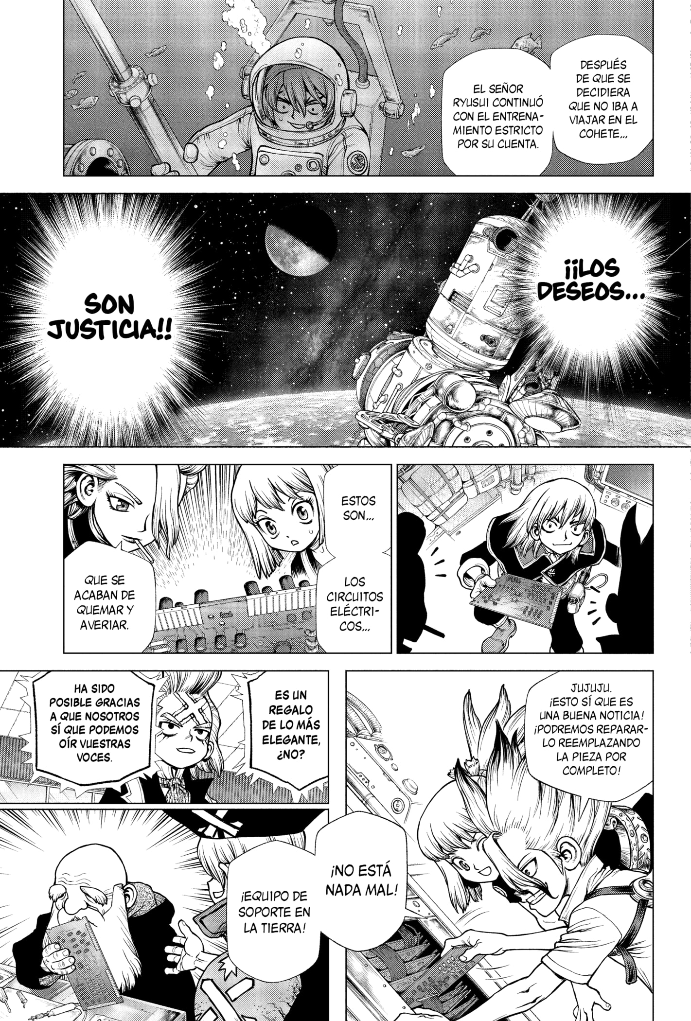 Read Dr. Stone Español Manga Online
