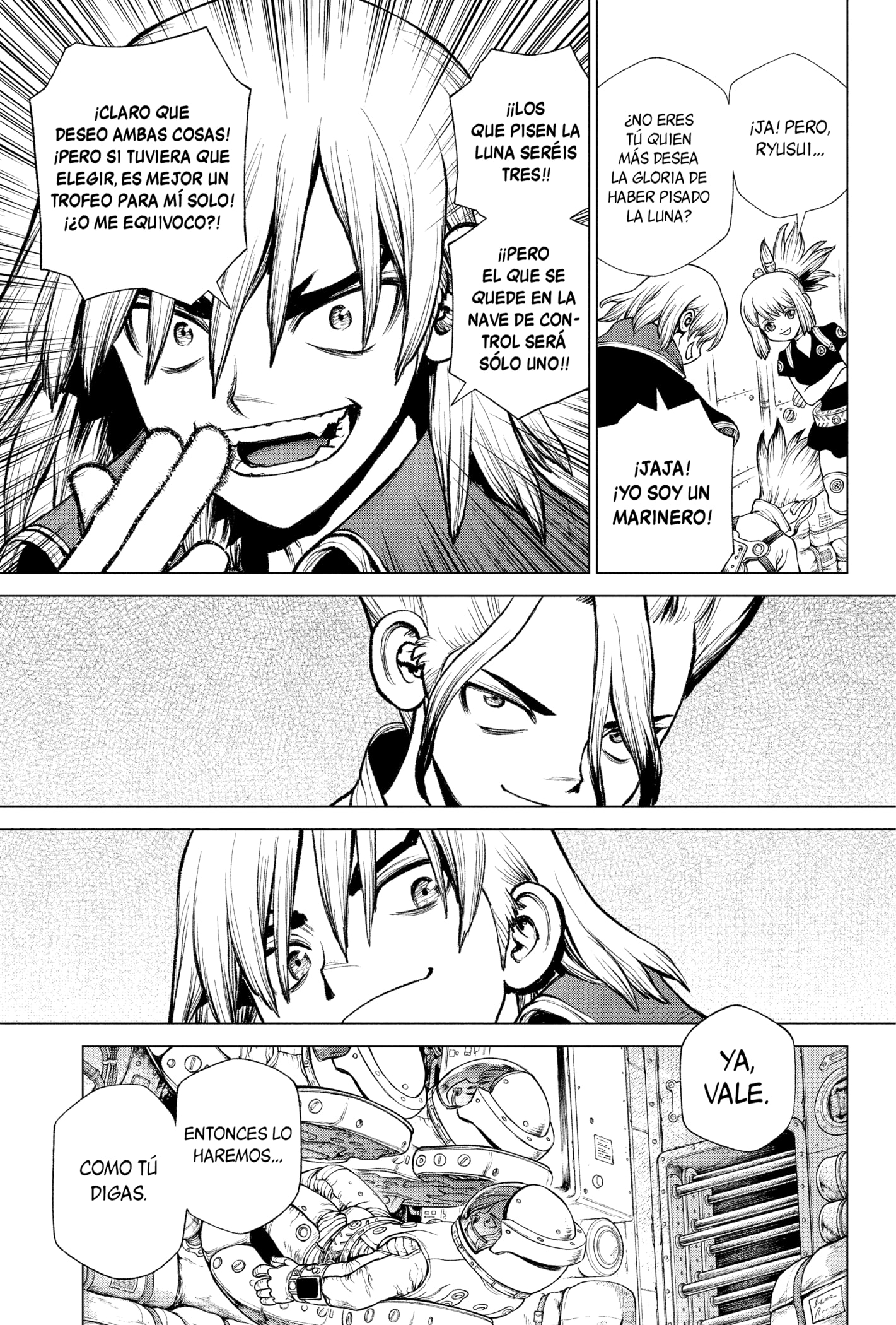 Read Dr. Stone Español Manga Online