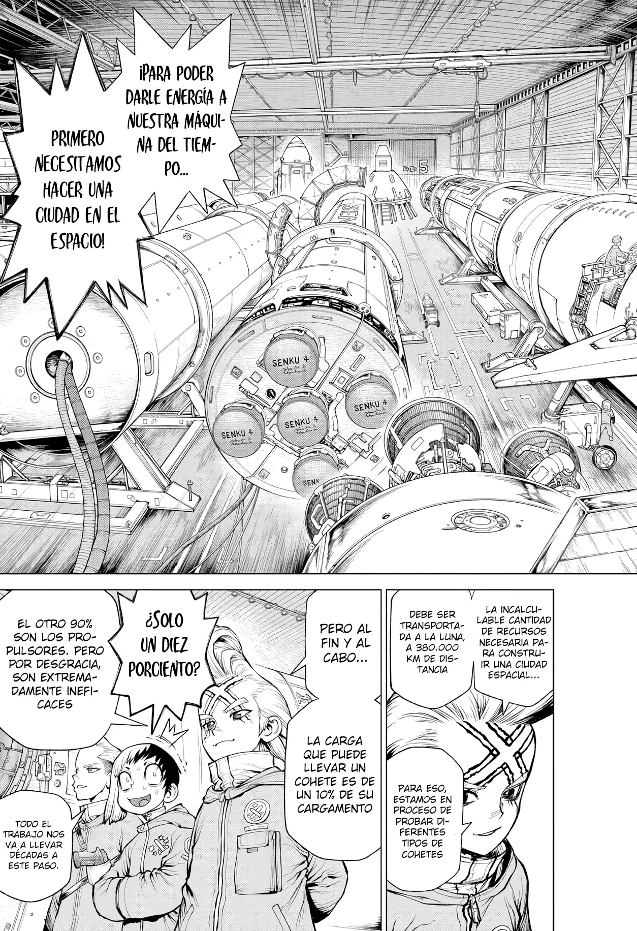 Read Dr. Stone Español Manga Online