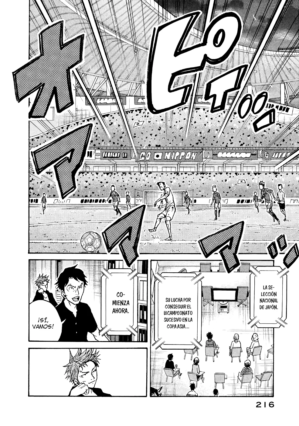 Read Giant Killing Español Manga Online