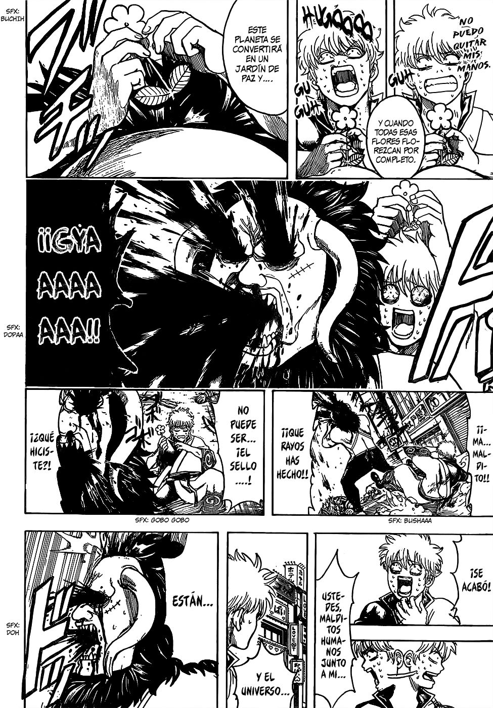 Read Gintama Español Manga Online