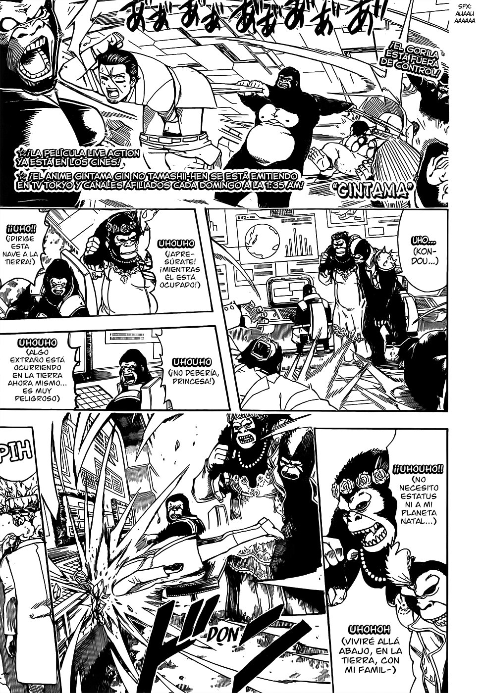 Read Gintama Español Manga Online