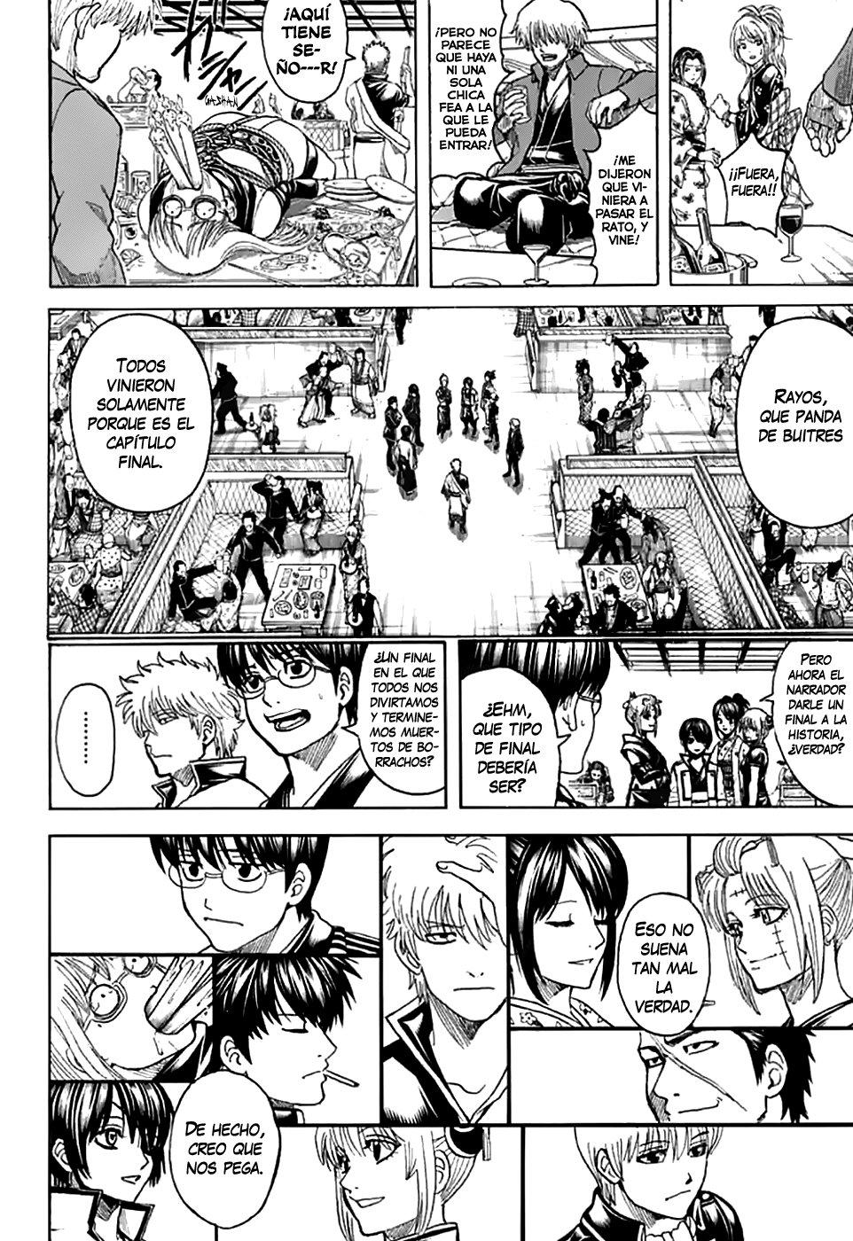 Read Gintama Español Manga Online