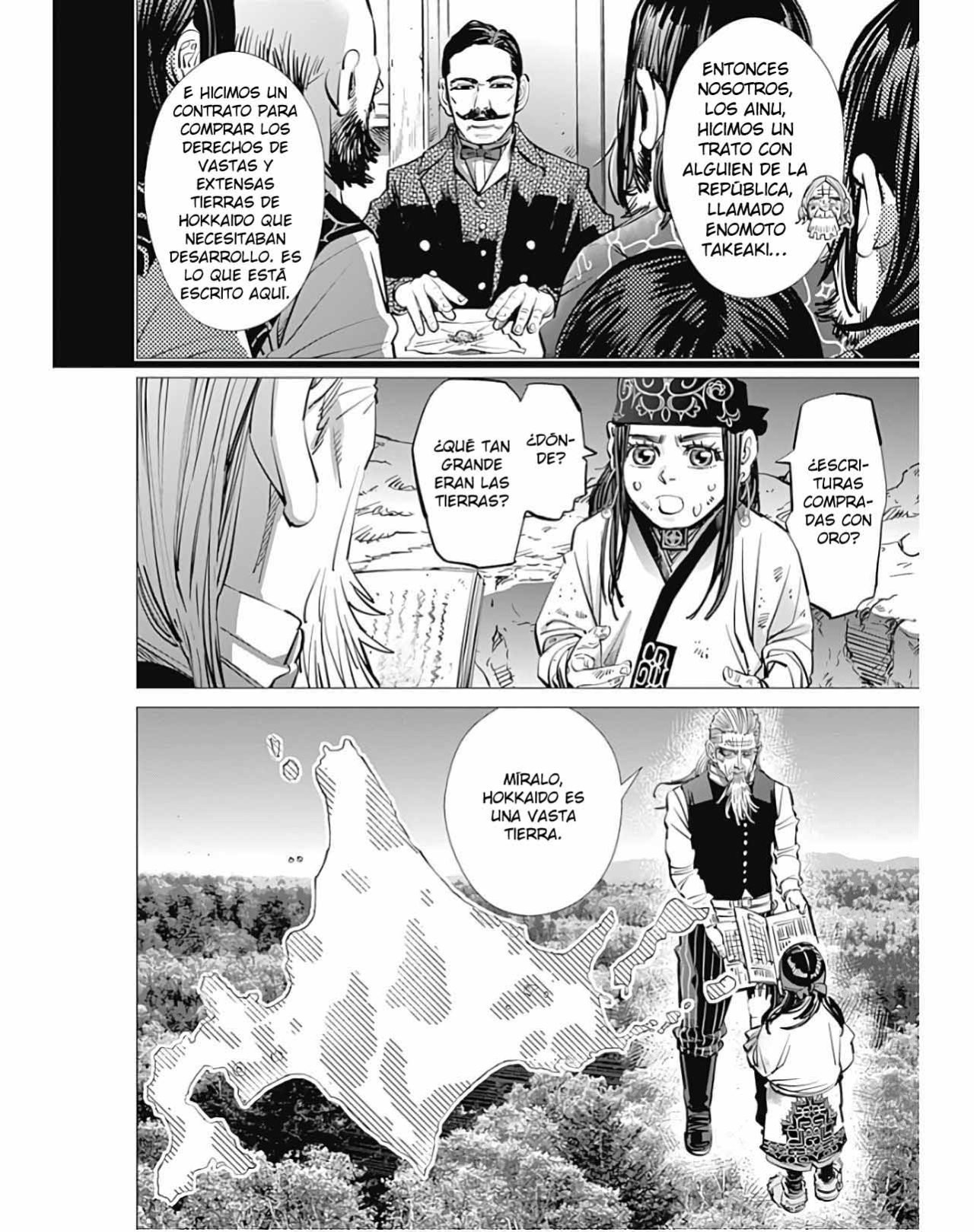 Read Golden Kamuy Español Manga Online