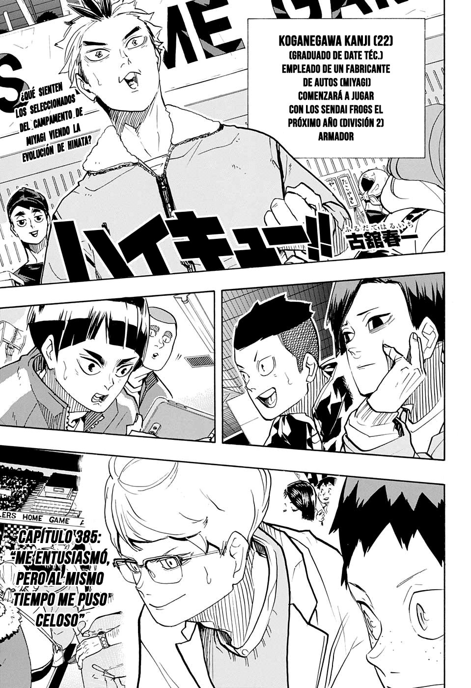 Read Haikyu!! Español Manga Online