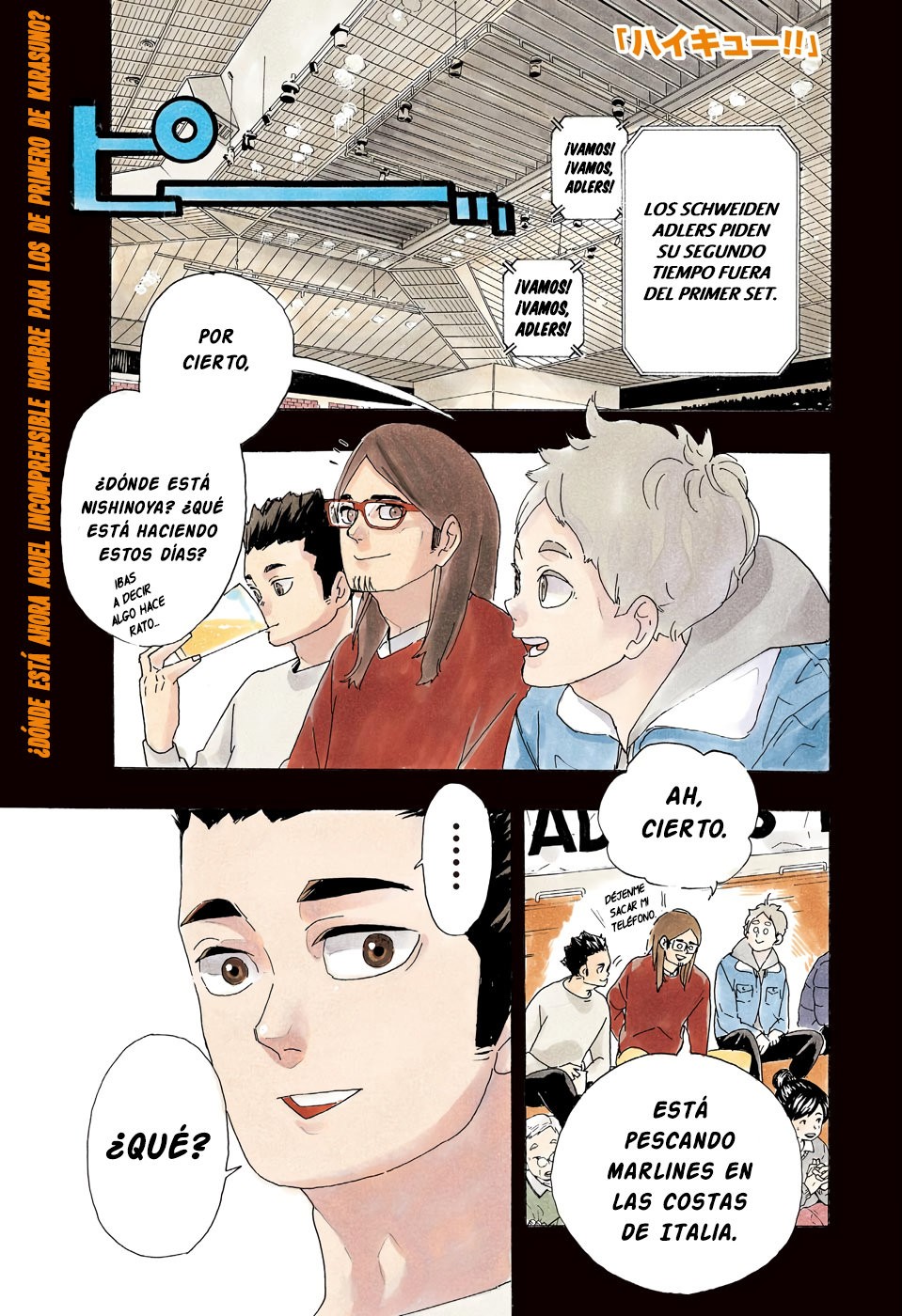 Read Haikyu!! Español Manga Online
