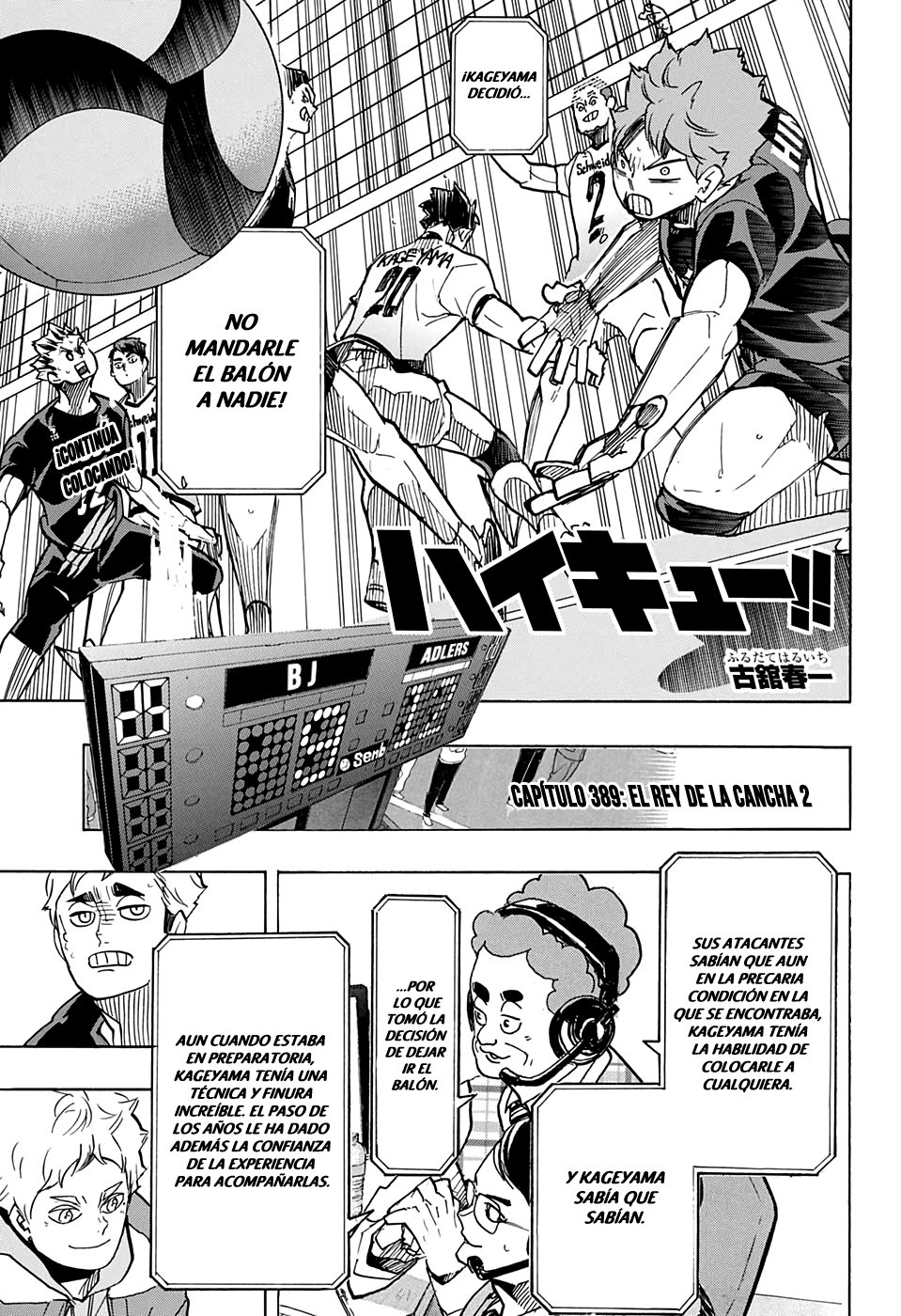 Read Haikyu!! Español Manga Online