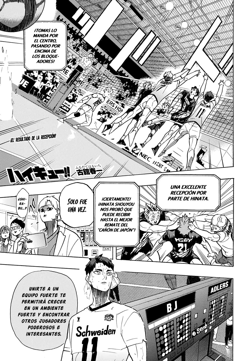 Read Haikyu!! Español Manga Online