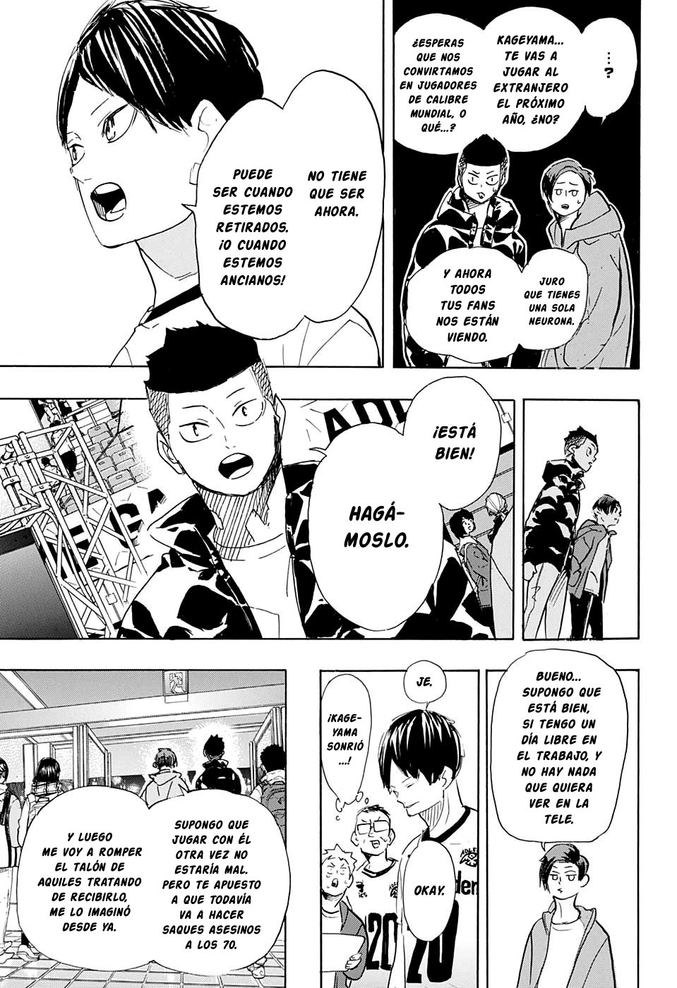 Read Haikyu!! Español Manga Online
