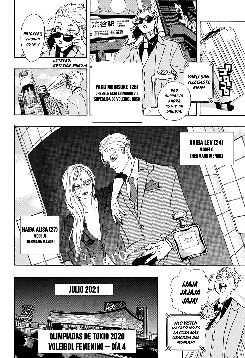 Read Haikyu!! Español Manga Online