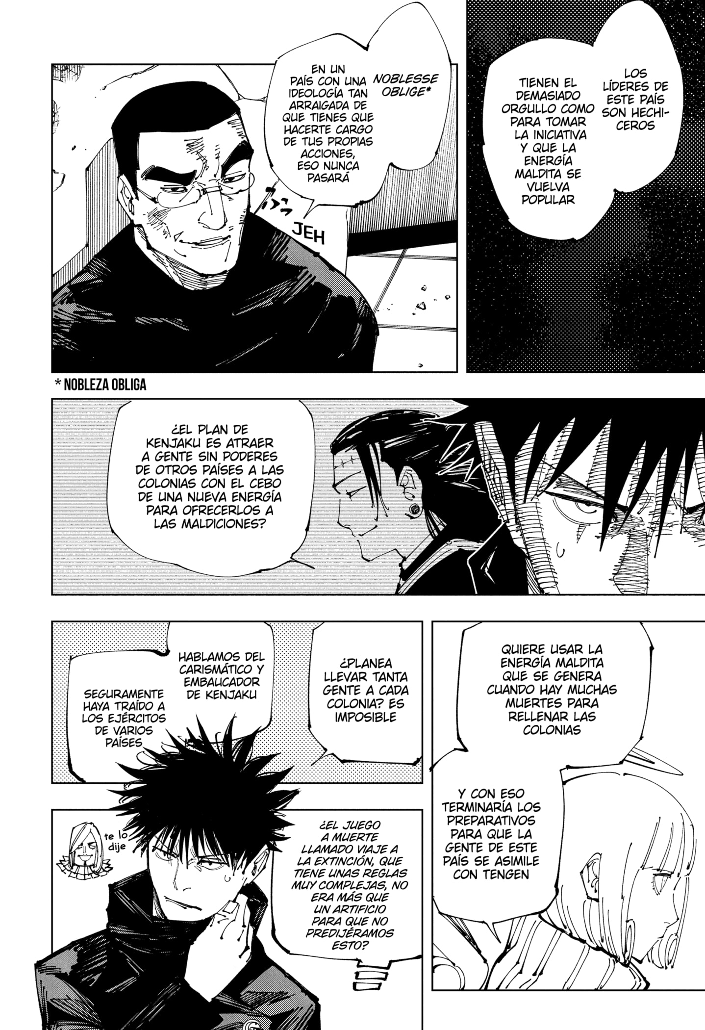 Read Jujutsu Kaisen Español Manga Online