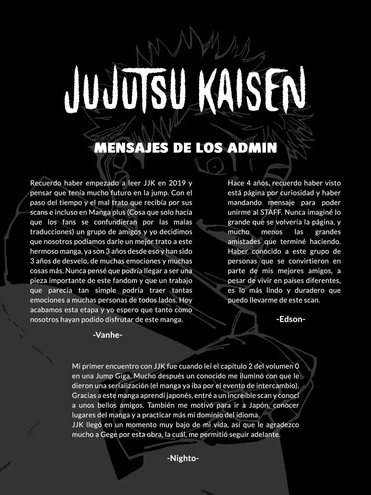 Read Jujutsu Kaisen Español Manga Online