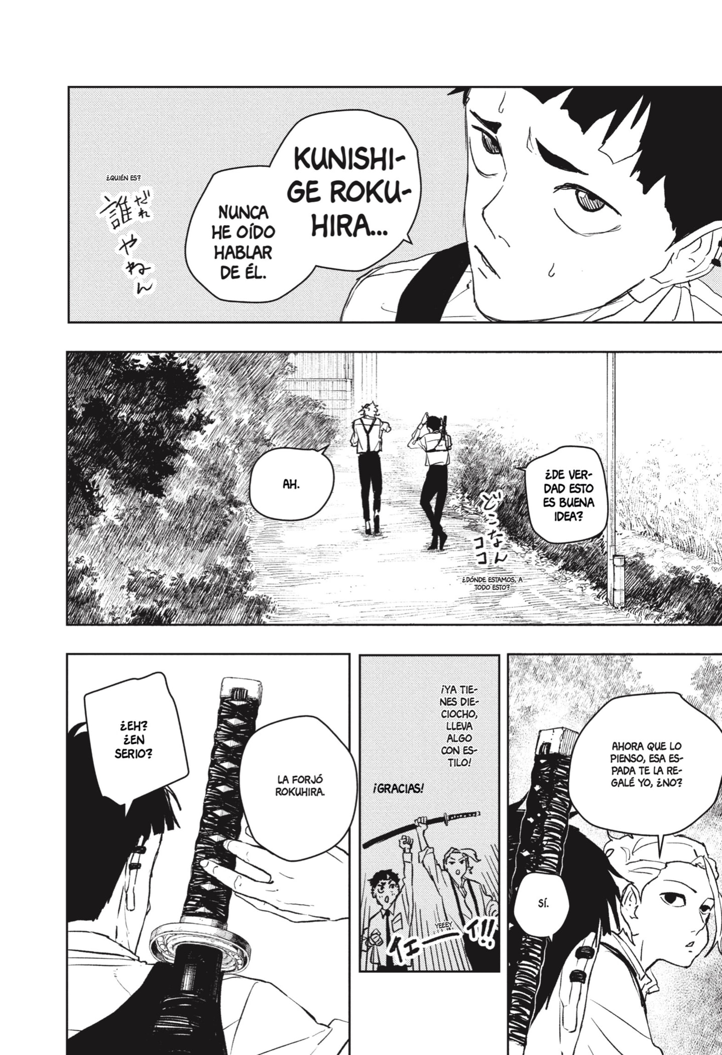 Read Kagurabachi Español Manga Online