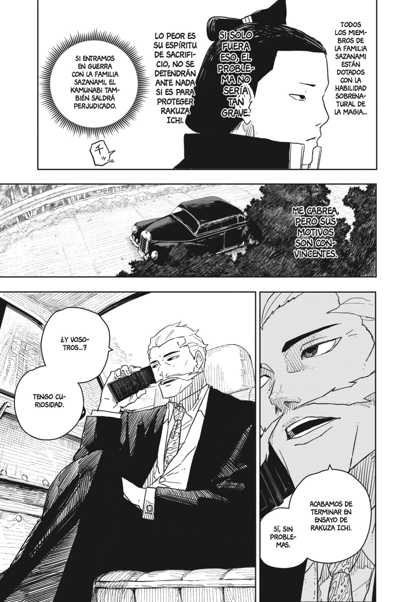 Read Kagurabachi Español Manga Online