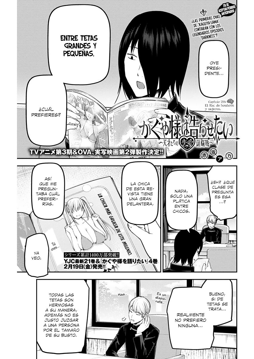 Read Kaguya-Sama Love is War Español Manga Online