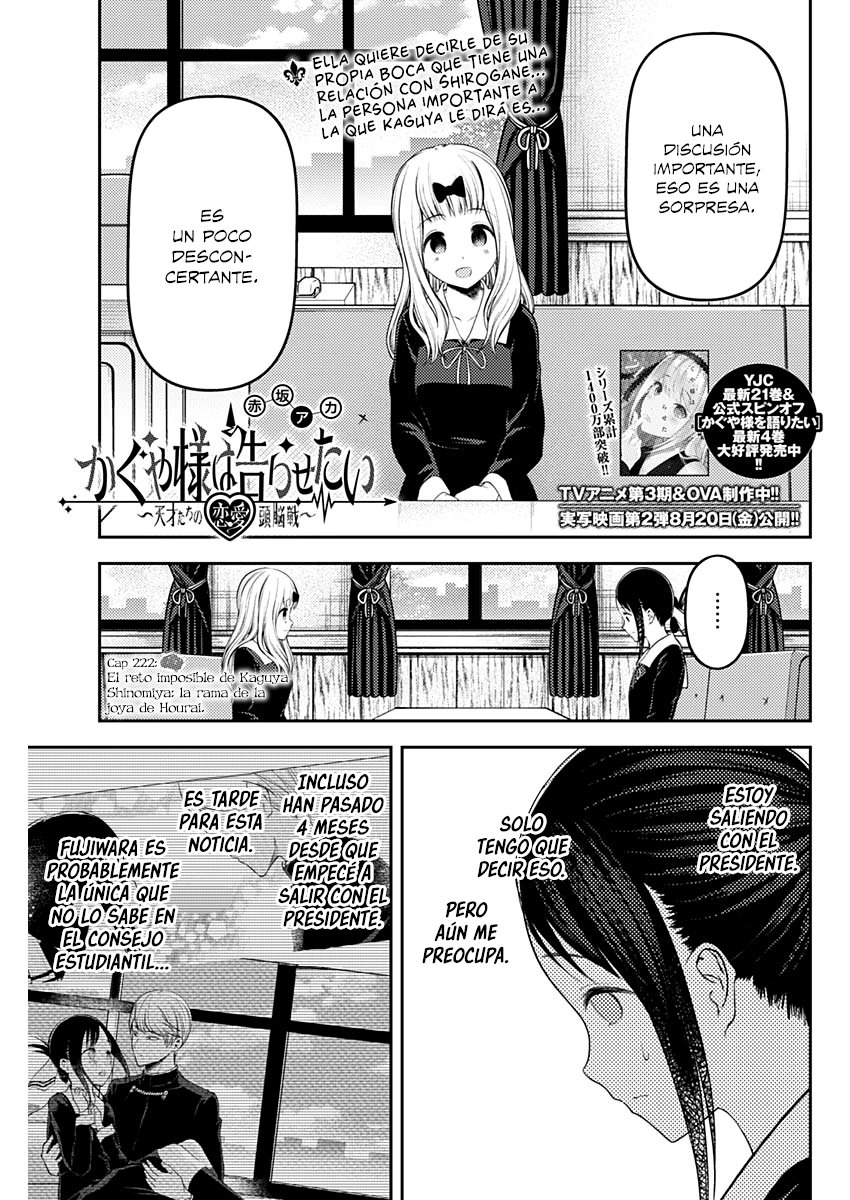Read Kaguya-Sama Love is War Español Manga Online