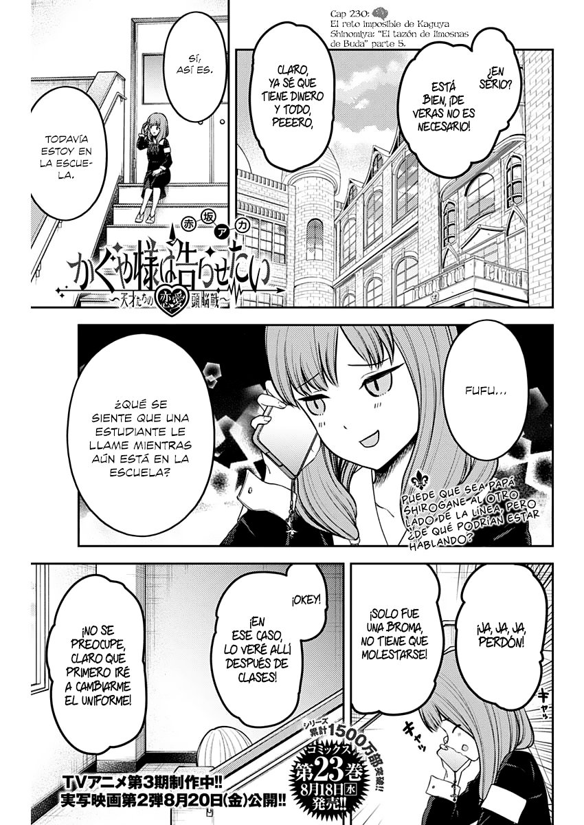 Read Kaguya-Sama Love is War Español Manga Online