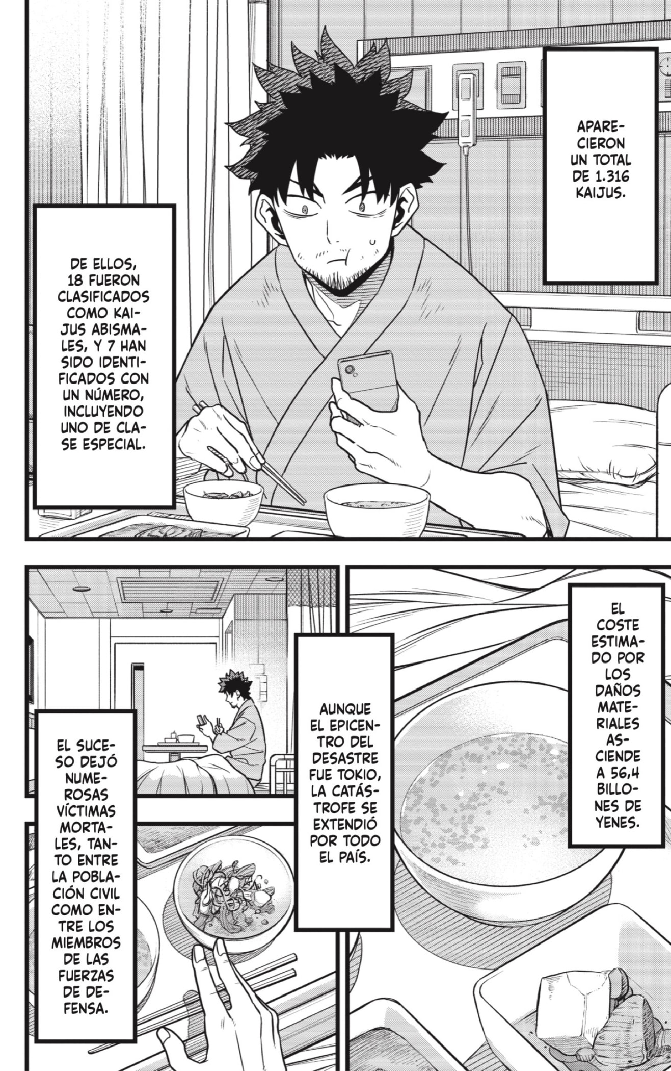 Read Kaiju No. 8 Español Manga Online